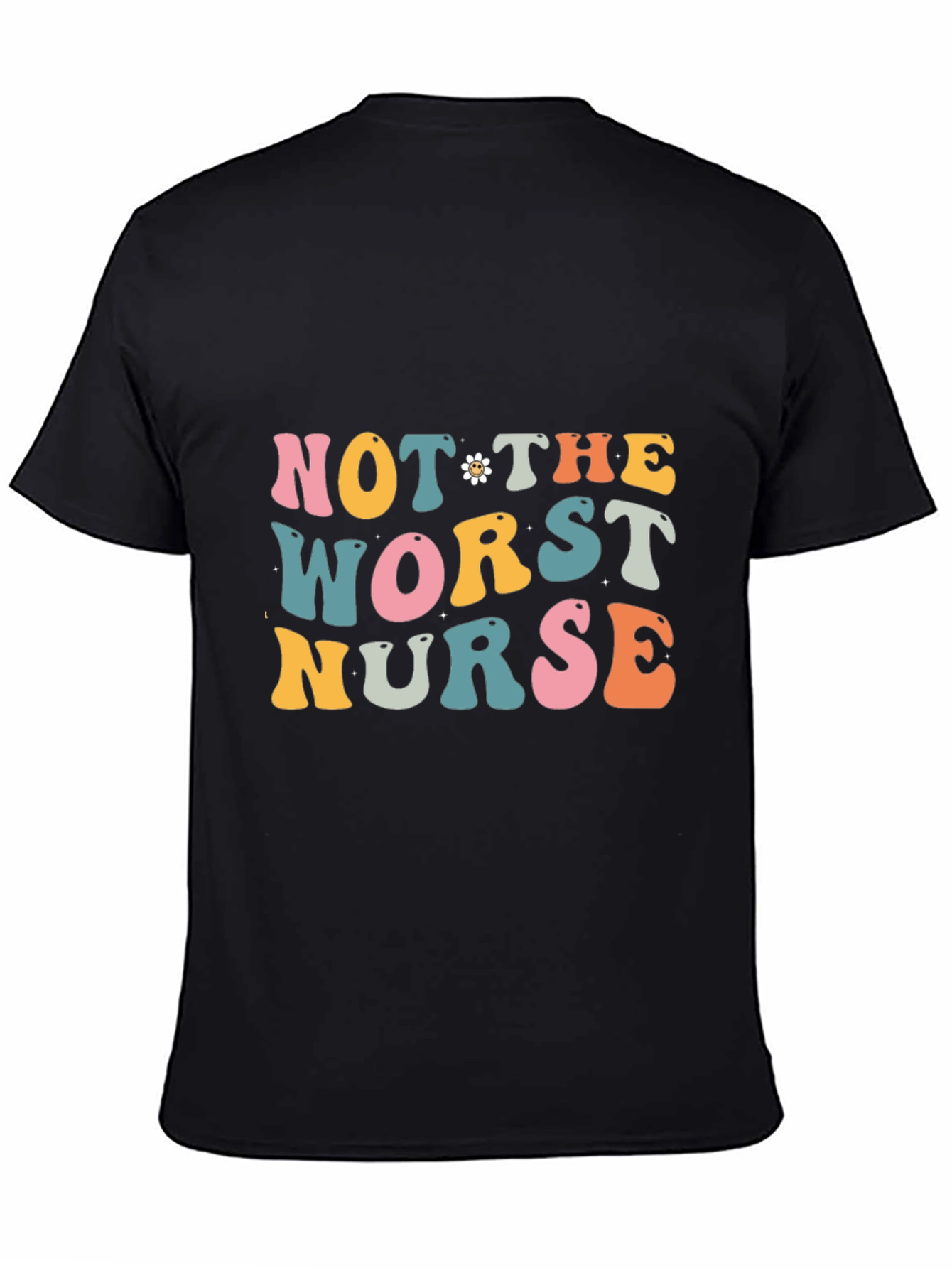 Not the Worst Nurse T-Shirt - Retro Style