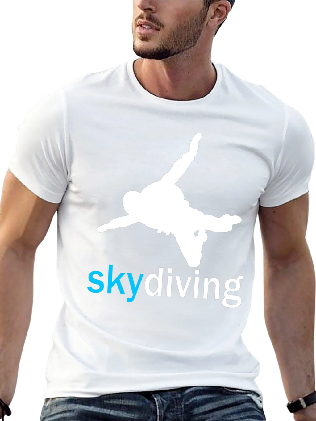 Skydiving T-Shirt - Black - Sport Adventure Tee
