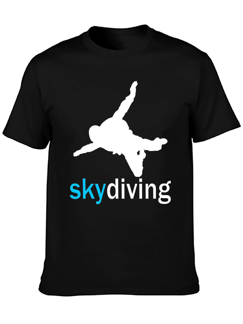 Skydiving T-Shirt - Black - Sport Adventure Tee