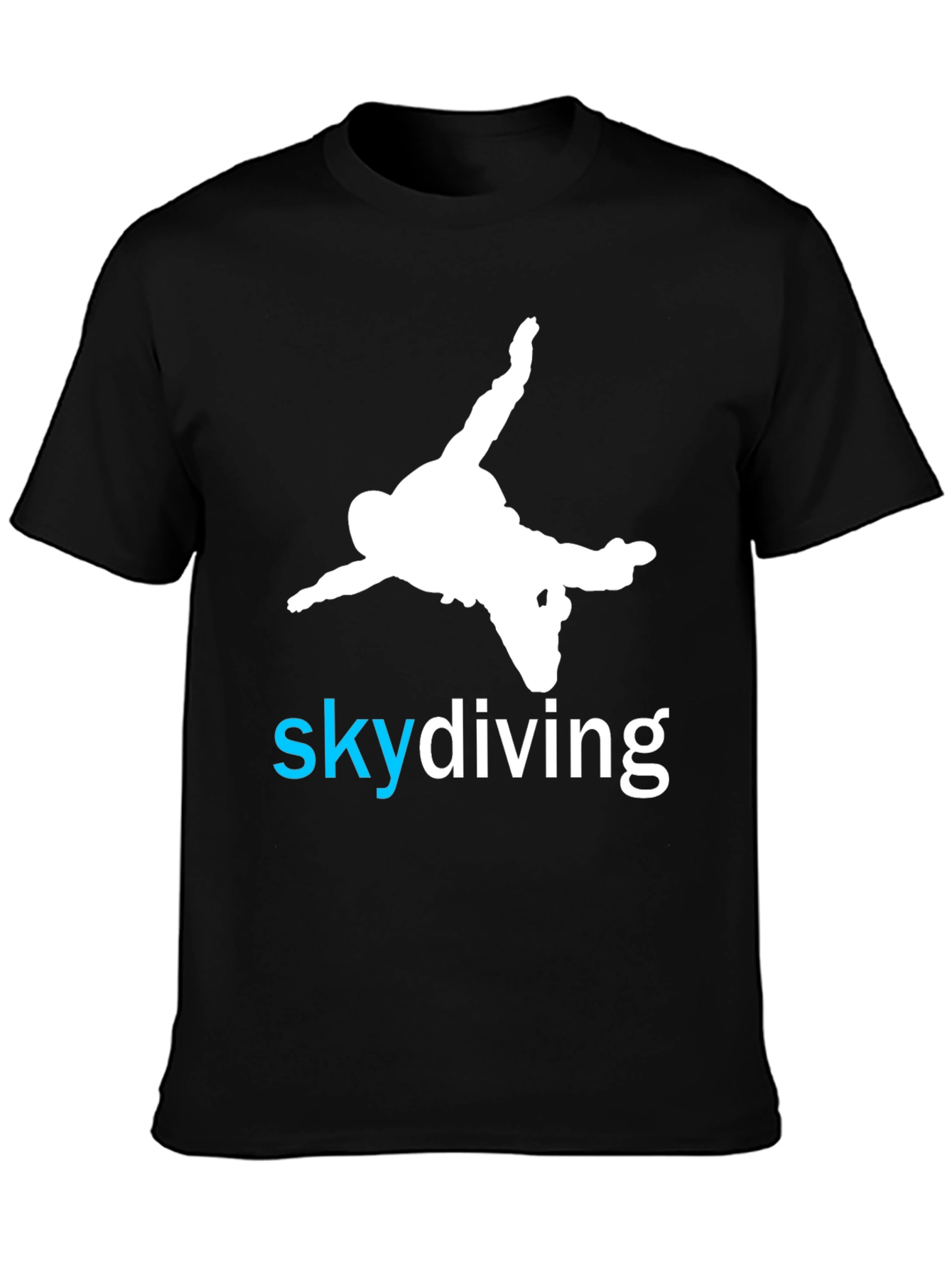 Skydiving T-Shirt - Black - Sport Adventure Tee