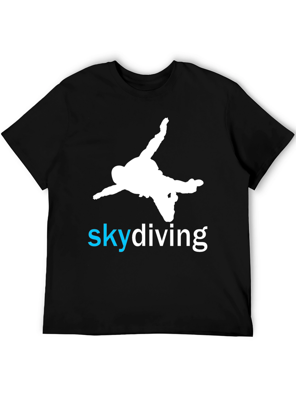 Skydiving T-Shirt - Black - Sport Adventure Tee