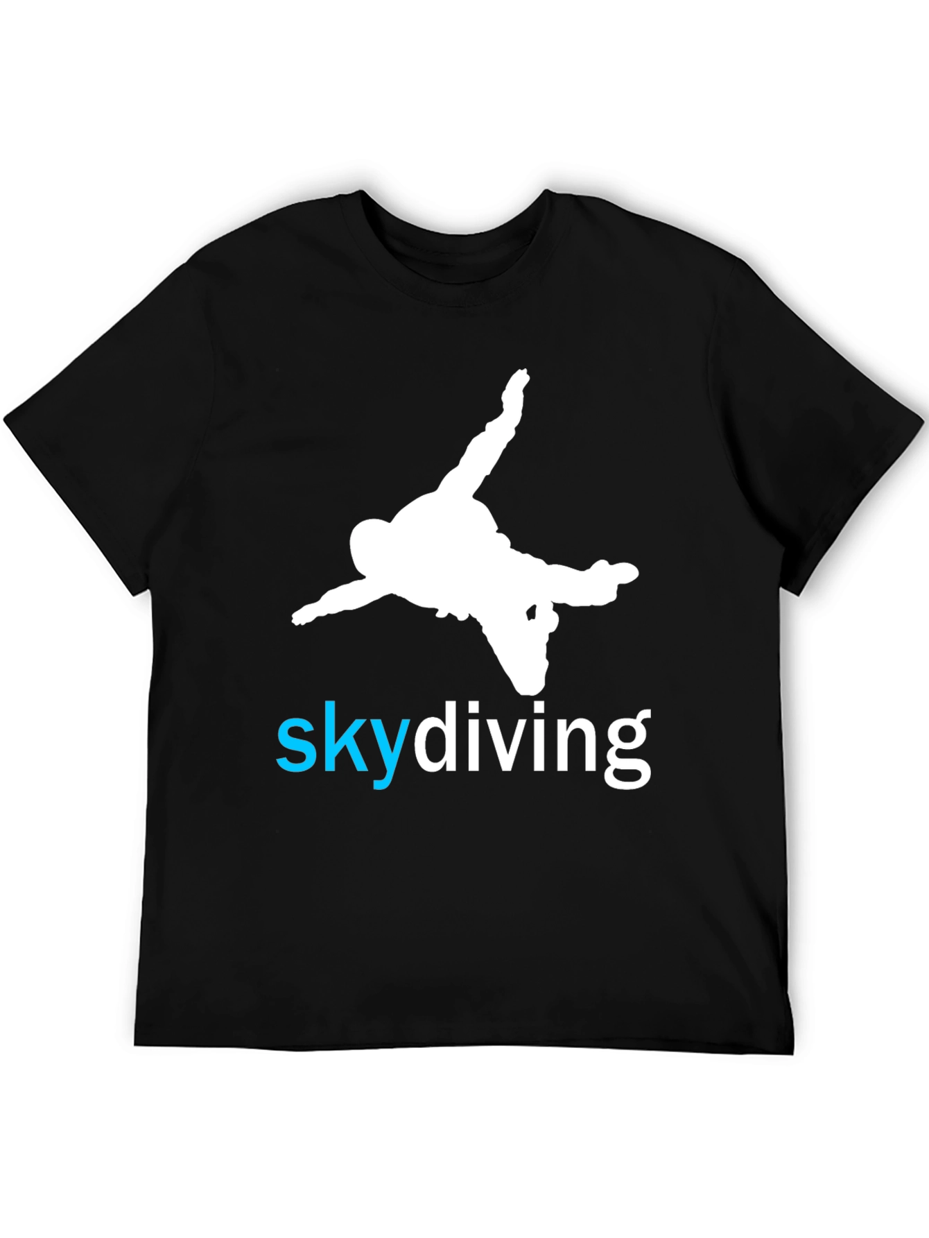 Skydiving T-Shirt - Black - Sport Adventure Tee