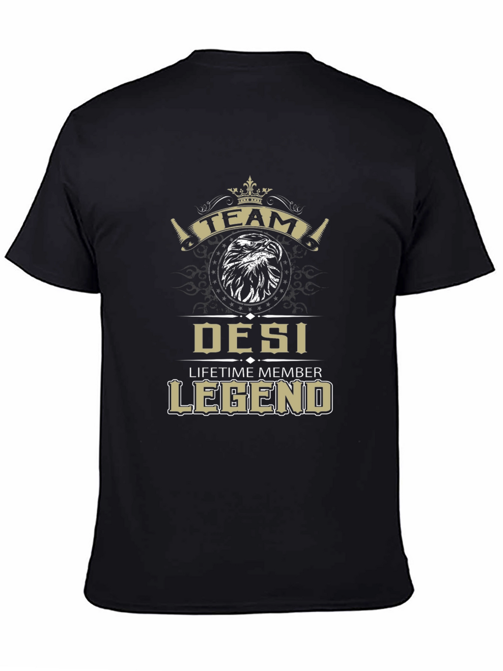 Team Desi Legend T-Shirt - Lifetime Member