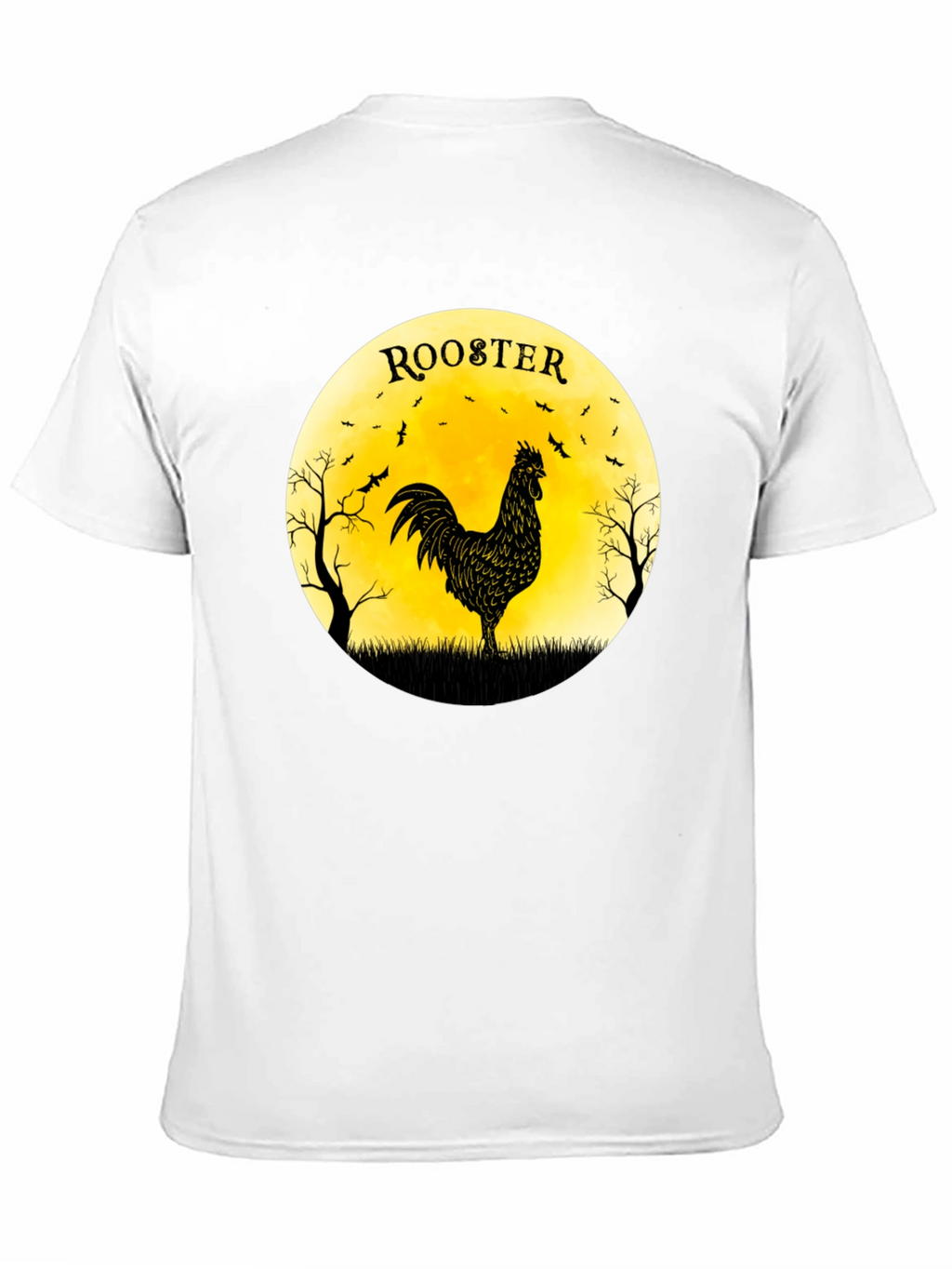 Rooster Silhouette Graphic Tee