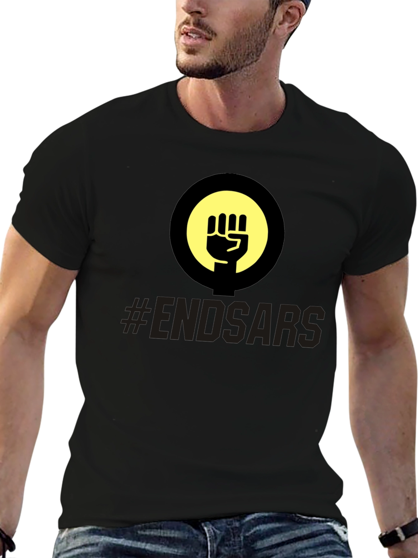 End SARS Graphic Print T-Shirt