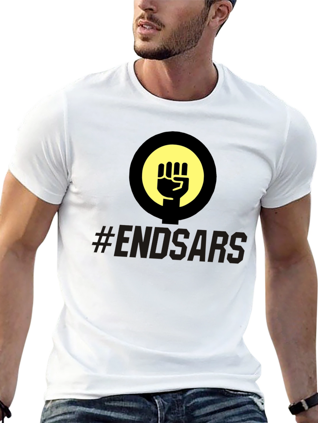 End SARS Graphic Print T-Shirt