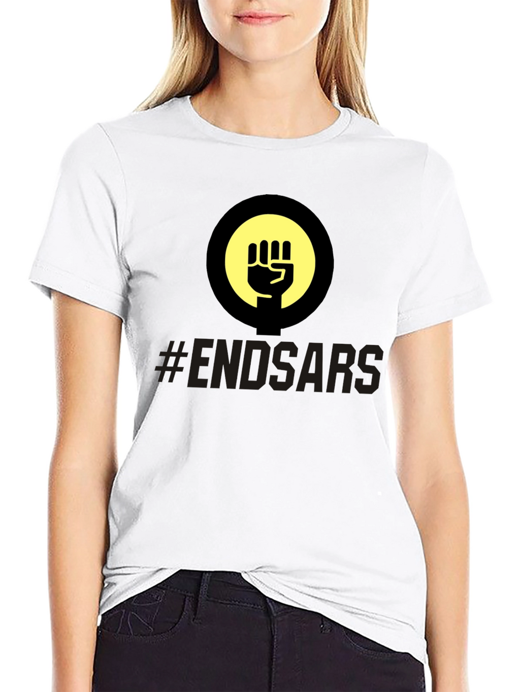End SARS Graphic Print T-Shirt