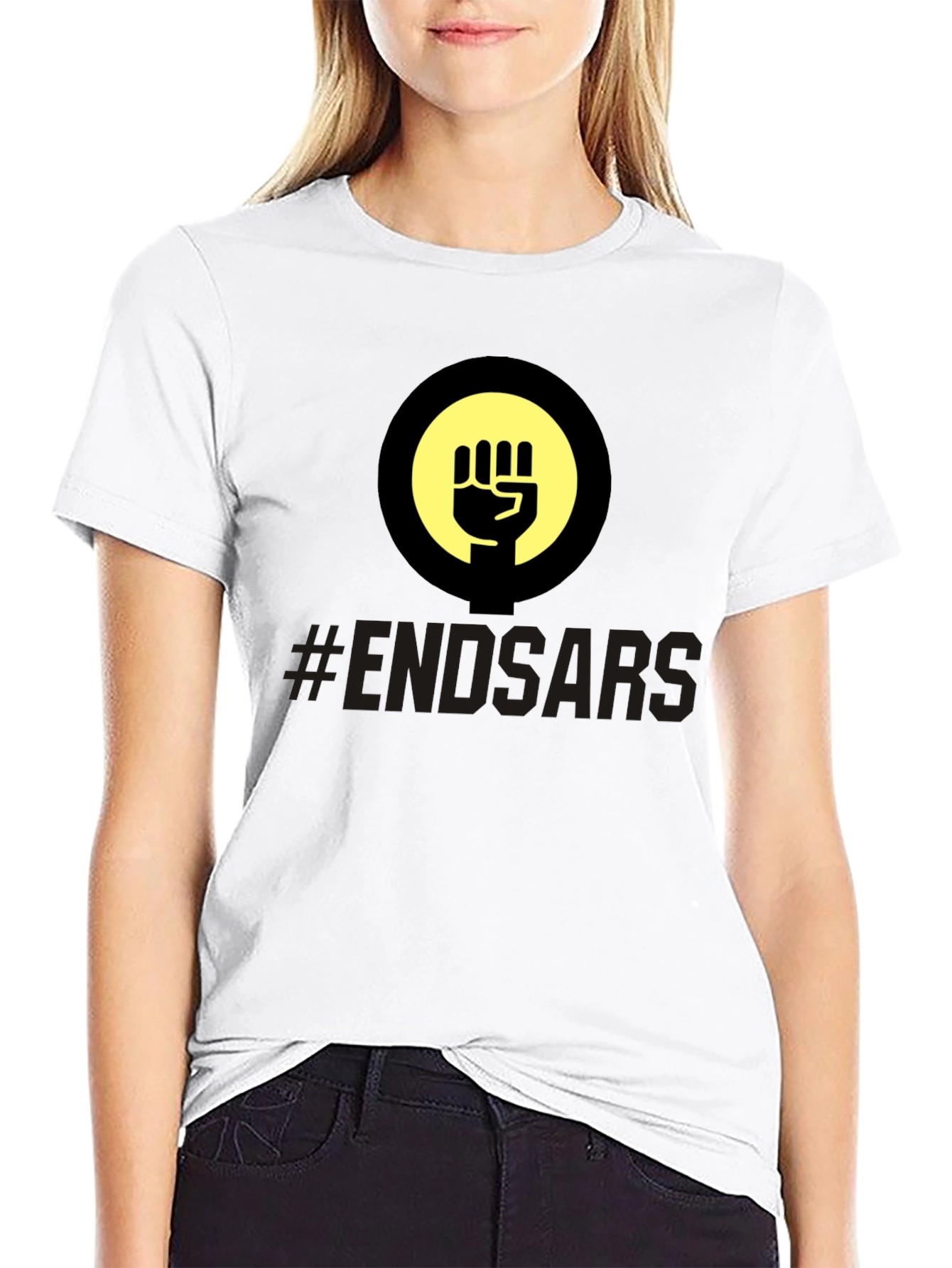 End SARS Graphic Print T-Shirt