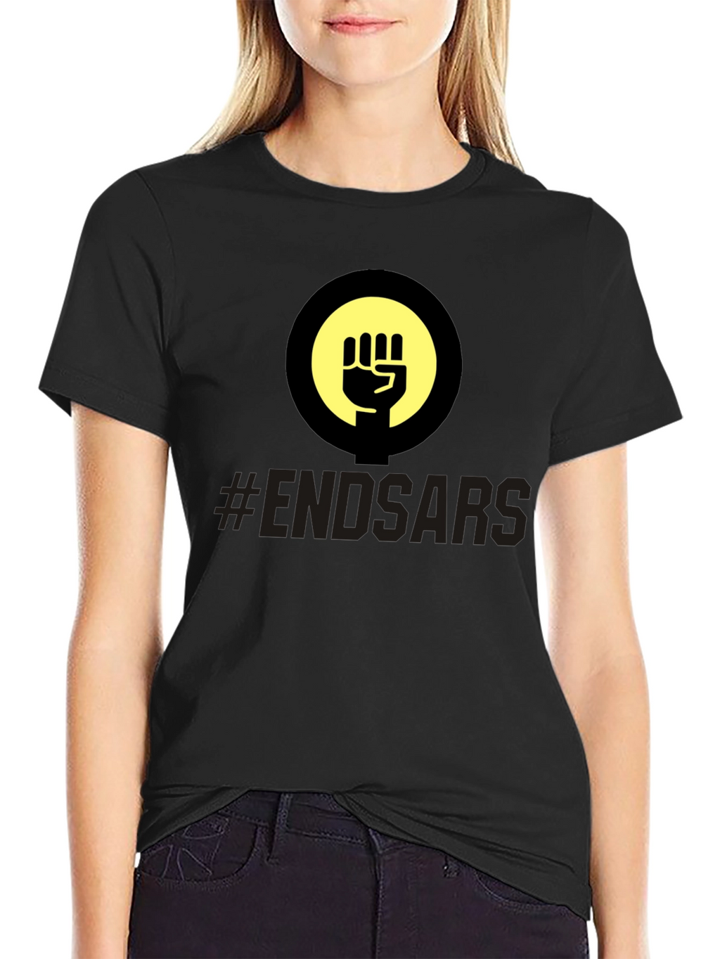 End SARS Graphic Print T-Shirt