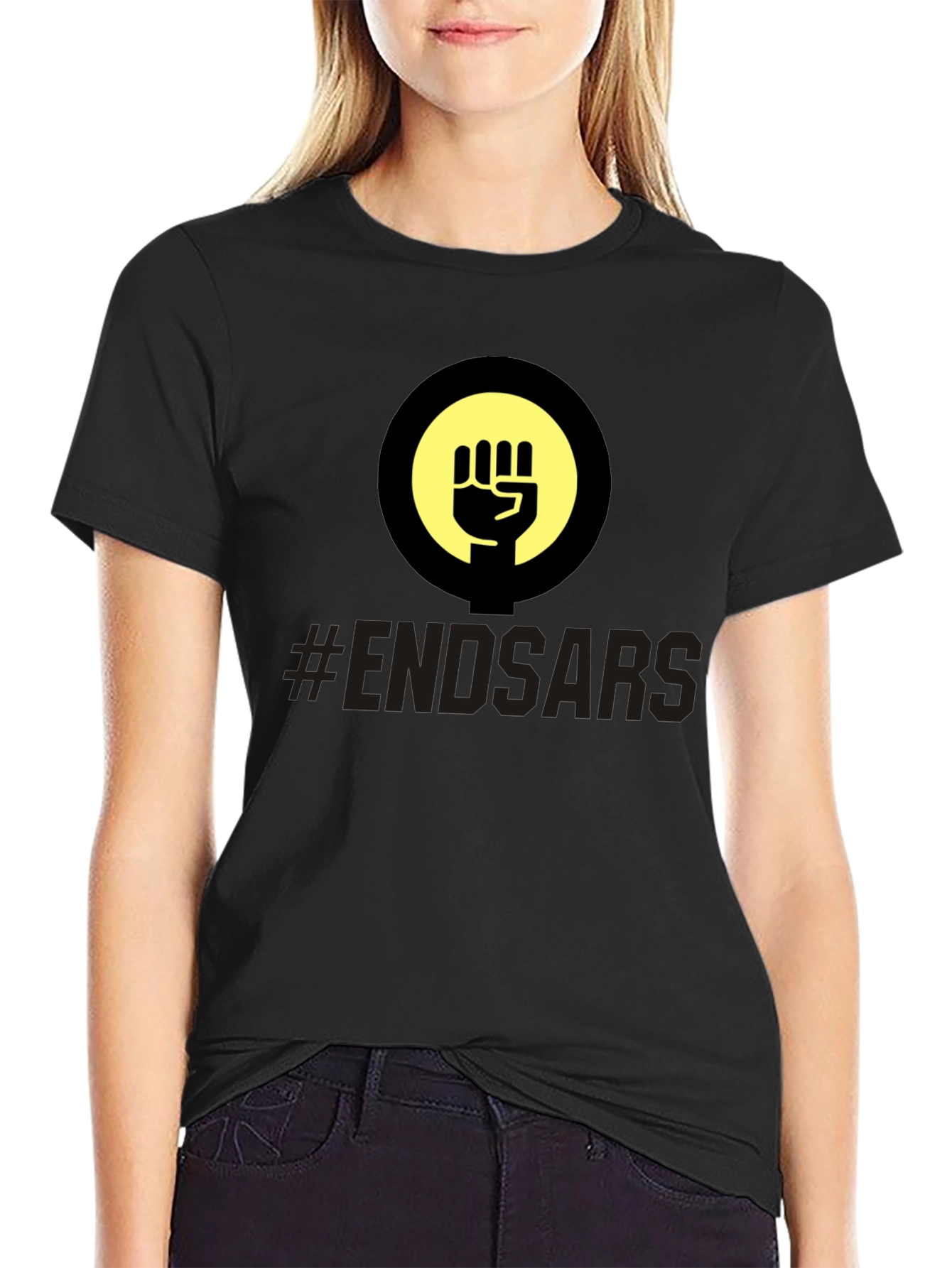 End SARS Graphic Print T-Shirt