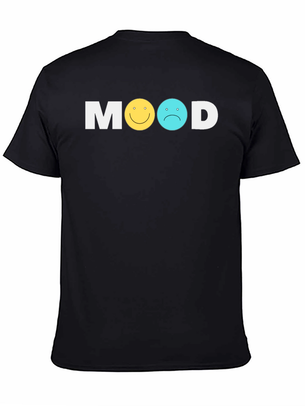 Mood Graphic Tee - Happy Sad T-Shirt