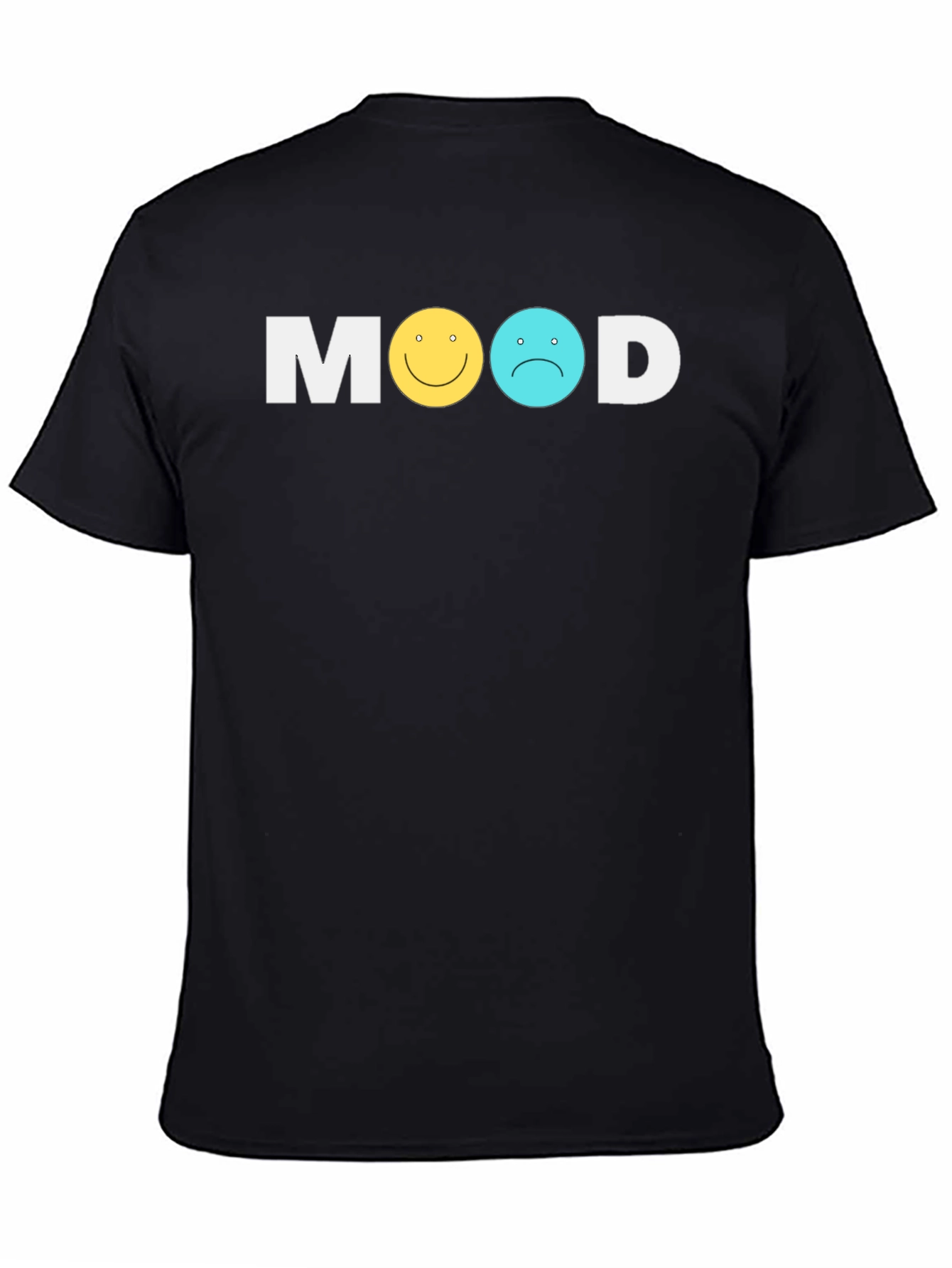 Mood Graphic Tee - Happy Sad T-Shirt