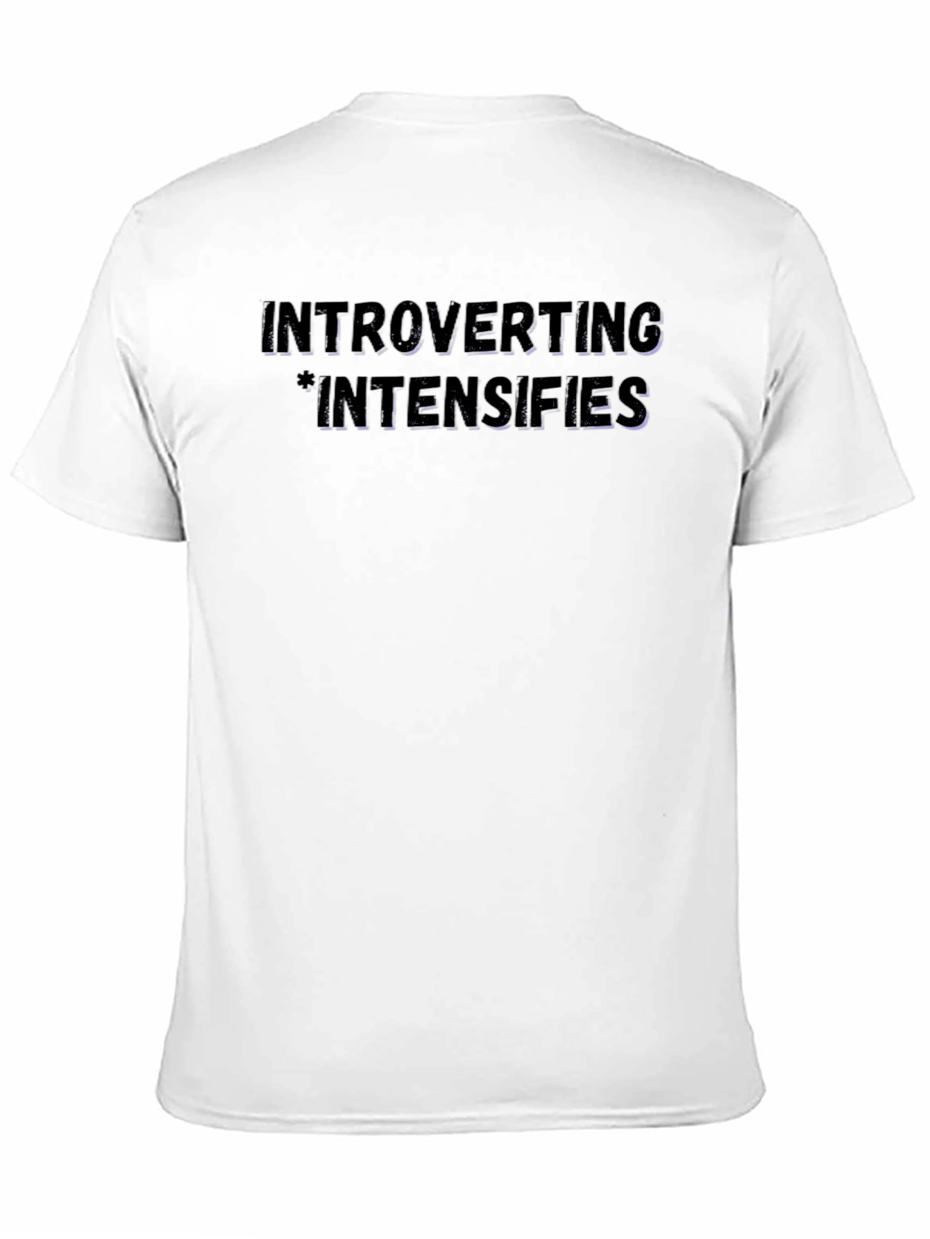 Introverting Intensifies Black Graphic Tee