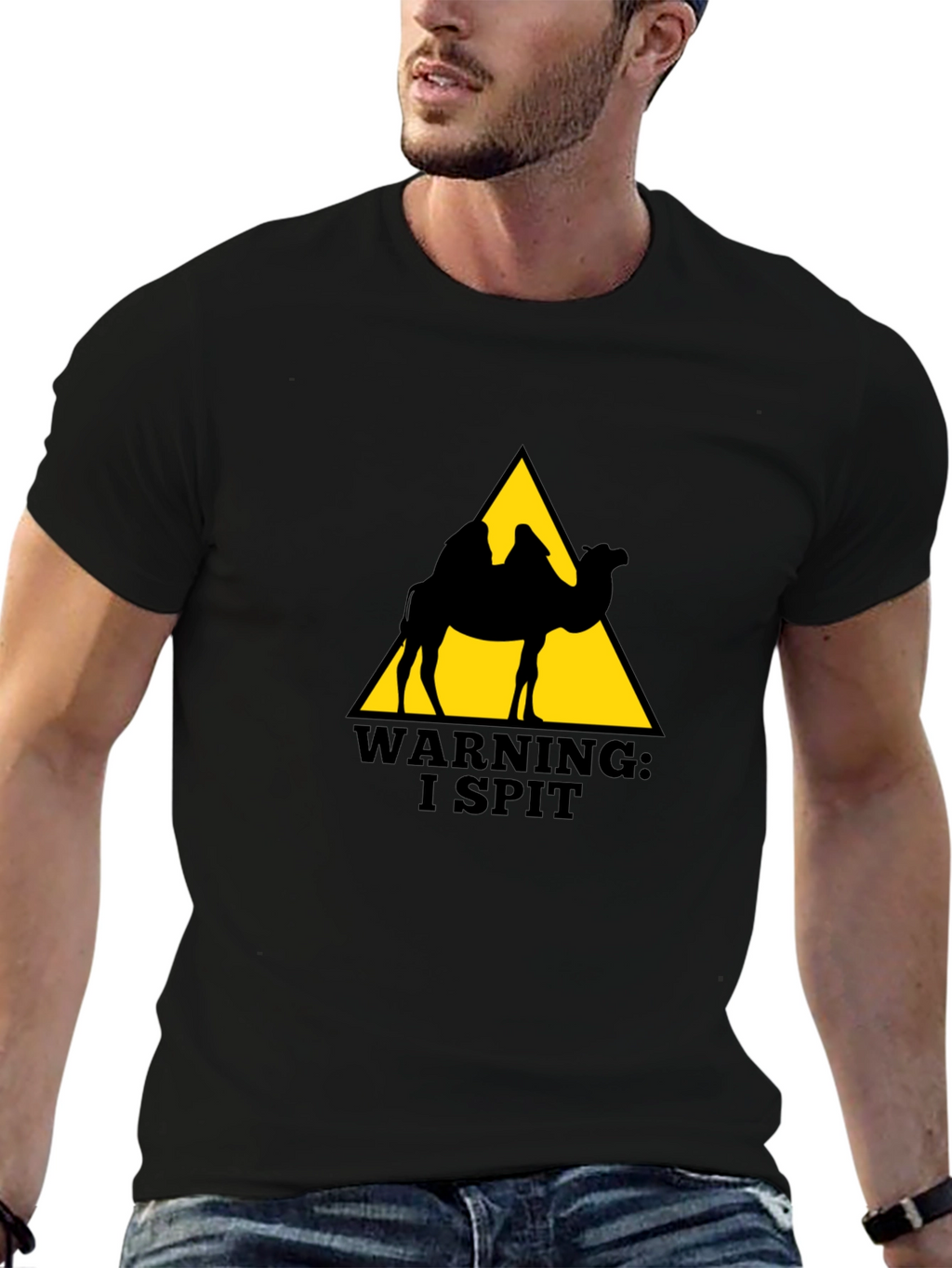 Warning Camel Spit T-Shirt