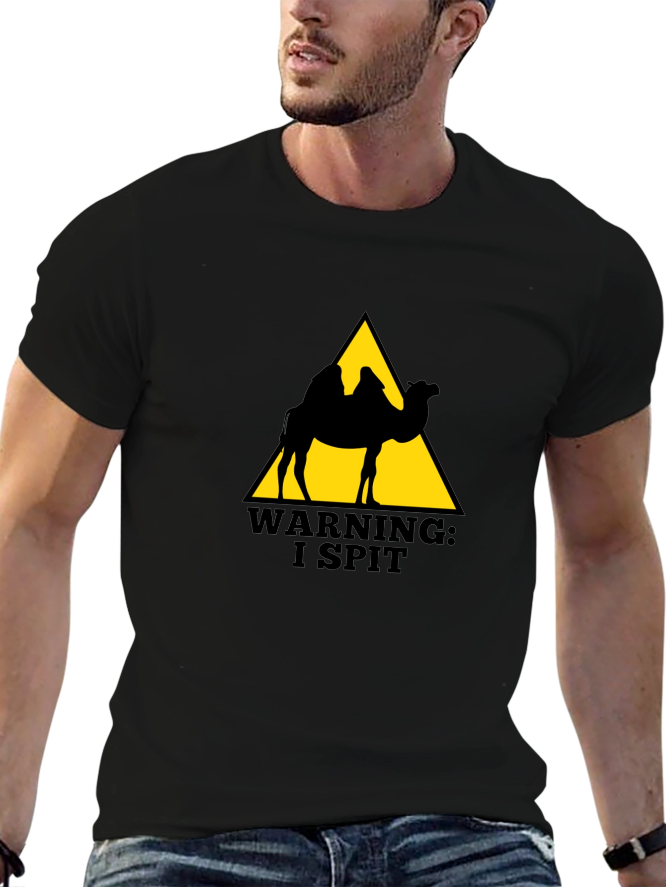 Warning Camel Spit T-Shirt