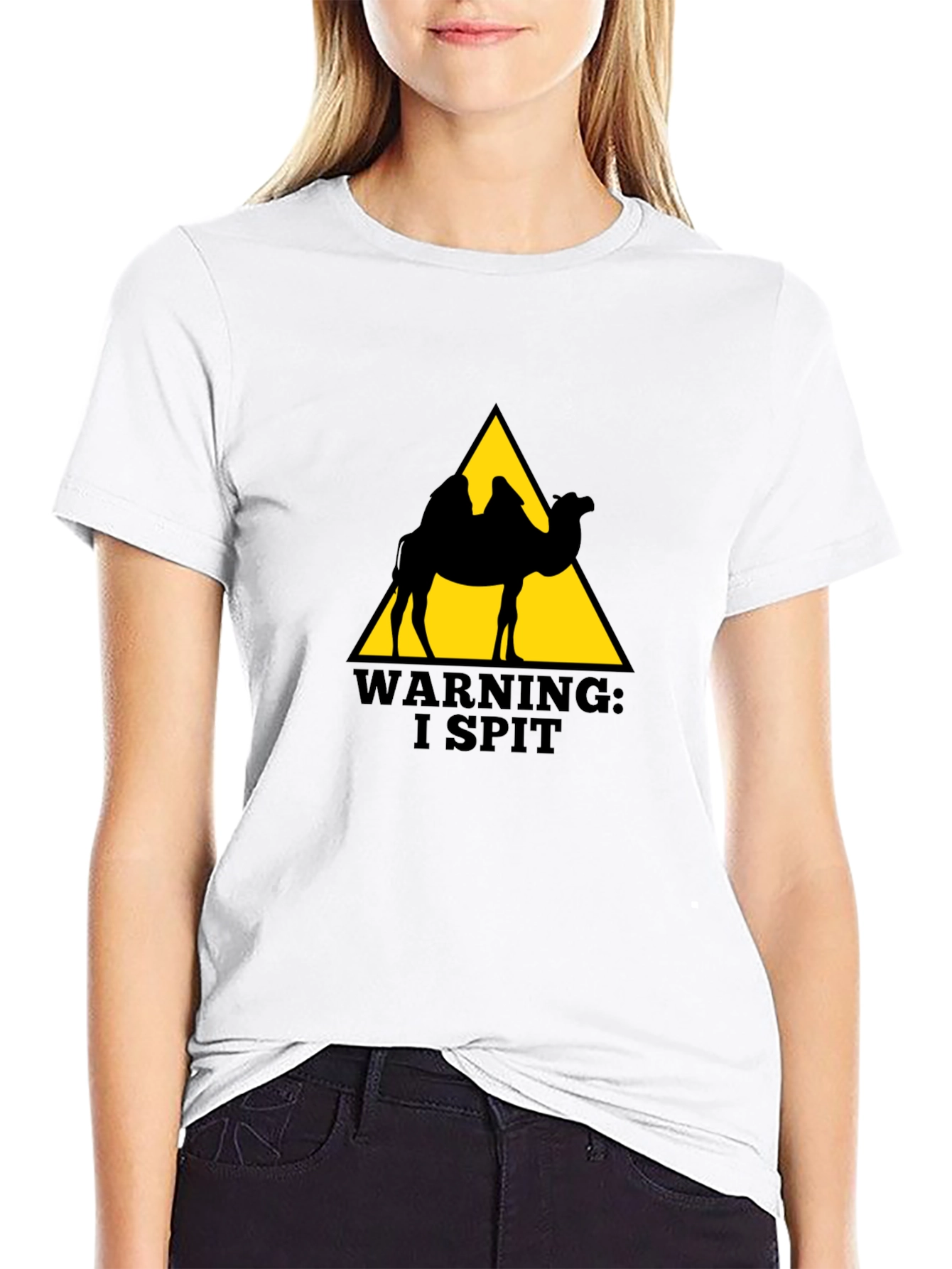Warning Camel Spit T-Shirt