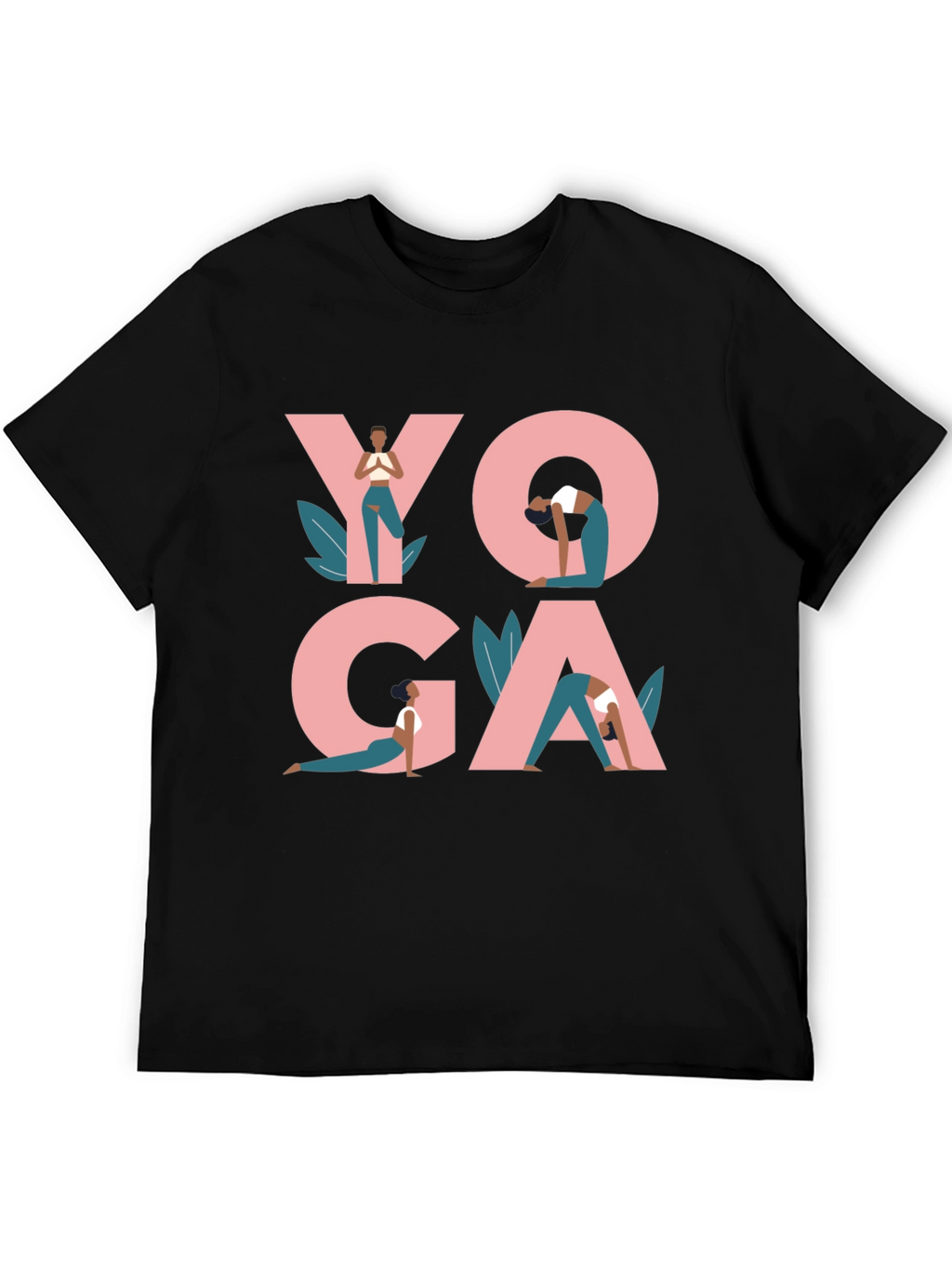 Yoga Pose Graphic T-Shirt
