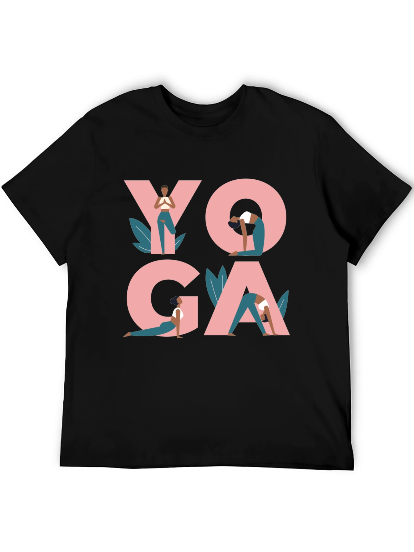 Yoga Pose Graphic T-Shirt