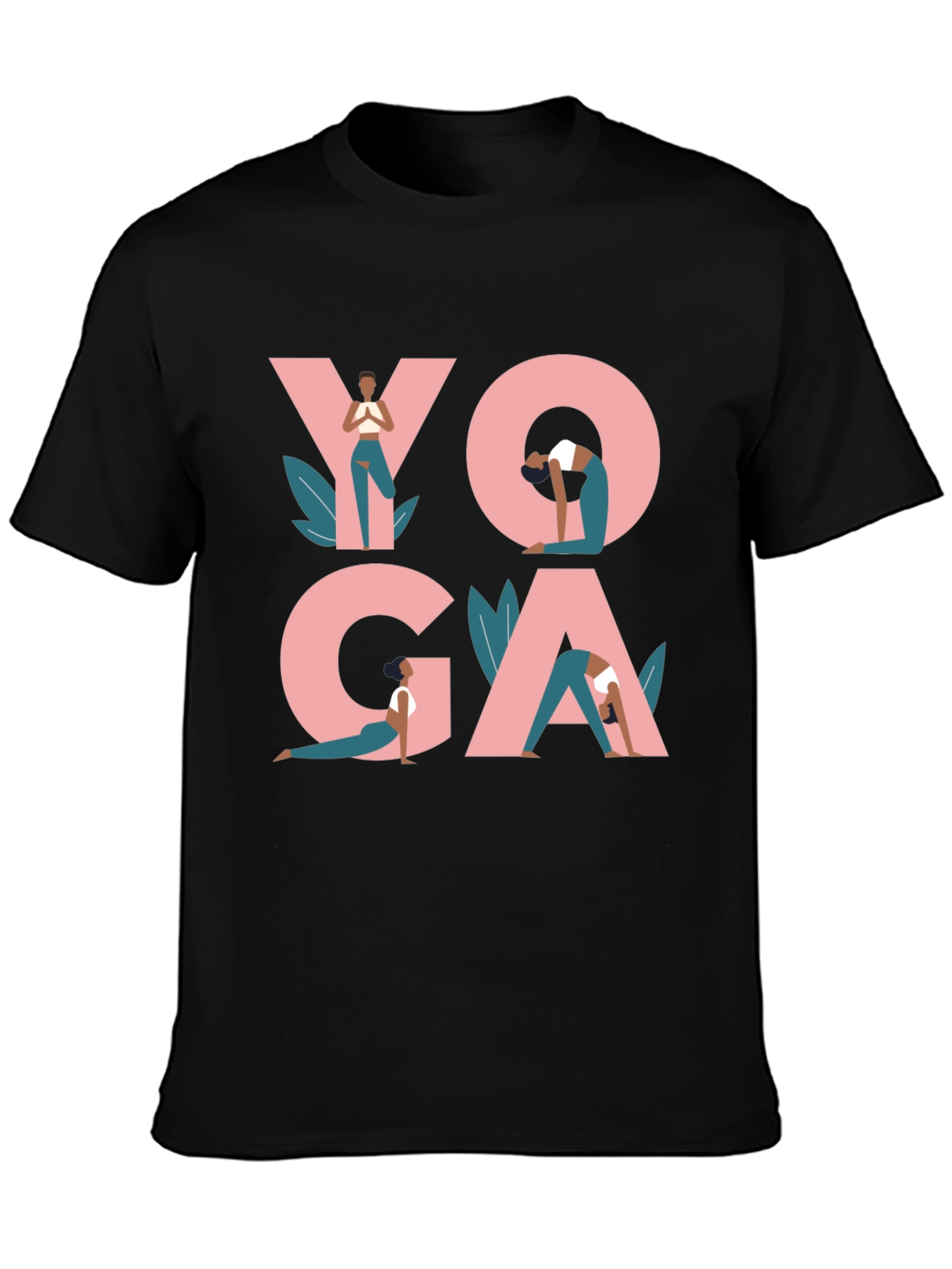 Yoga Pose Graphic T-Shirt