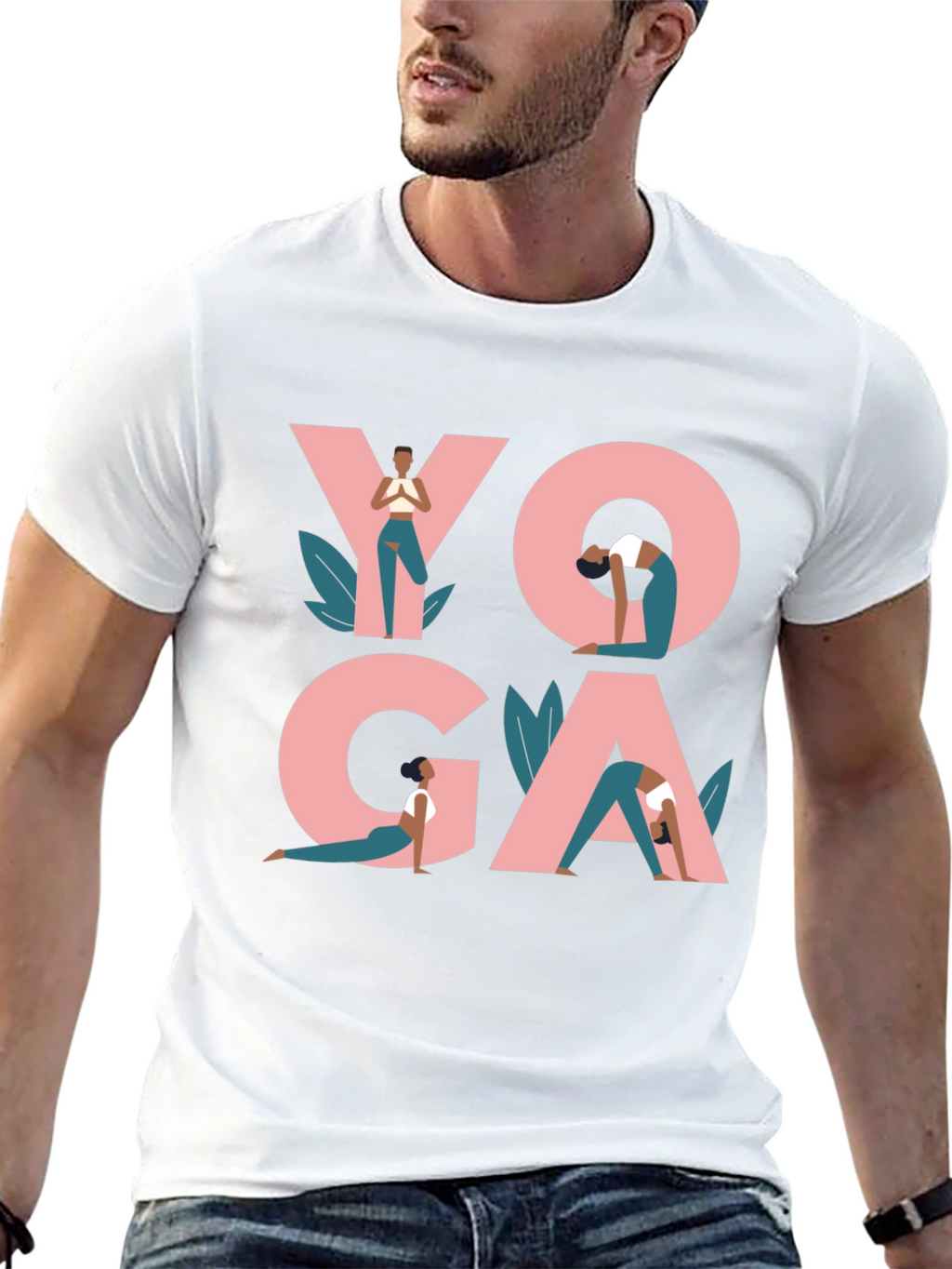 Yoga Pose Graphic T-Shirt