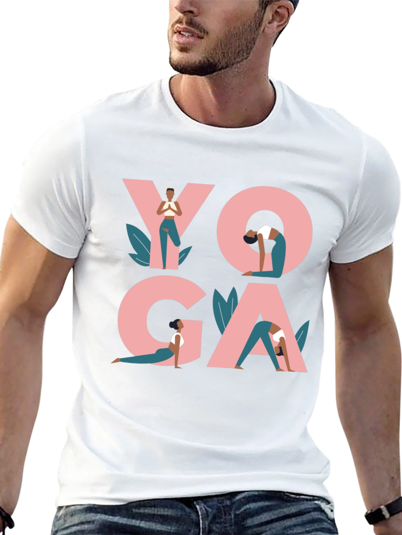 Yoga Pose Graphic T-Shirt