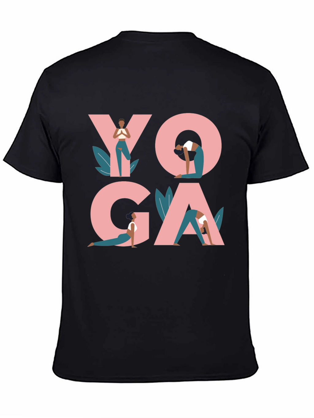 Yoga Pose Graphic T-Shirt