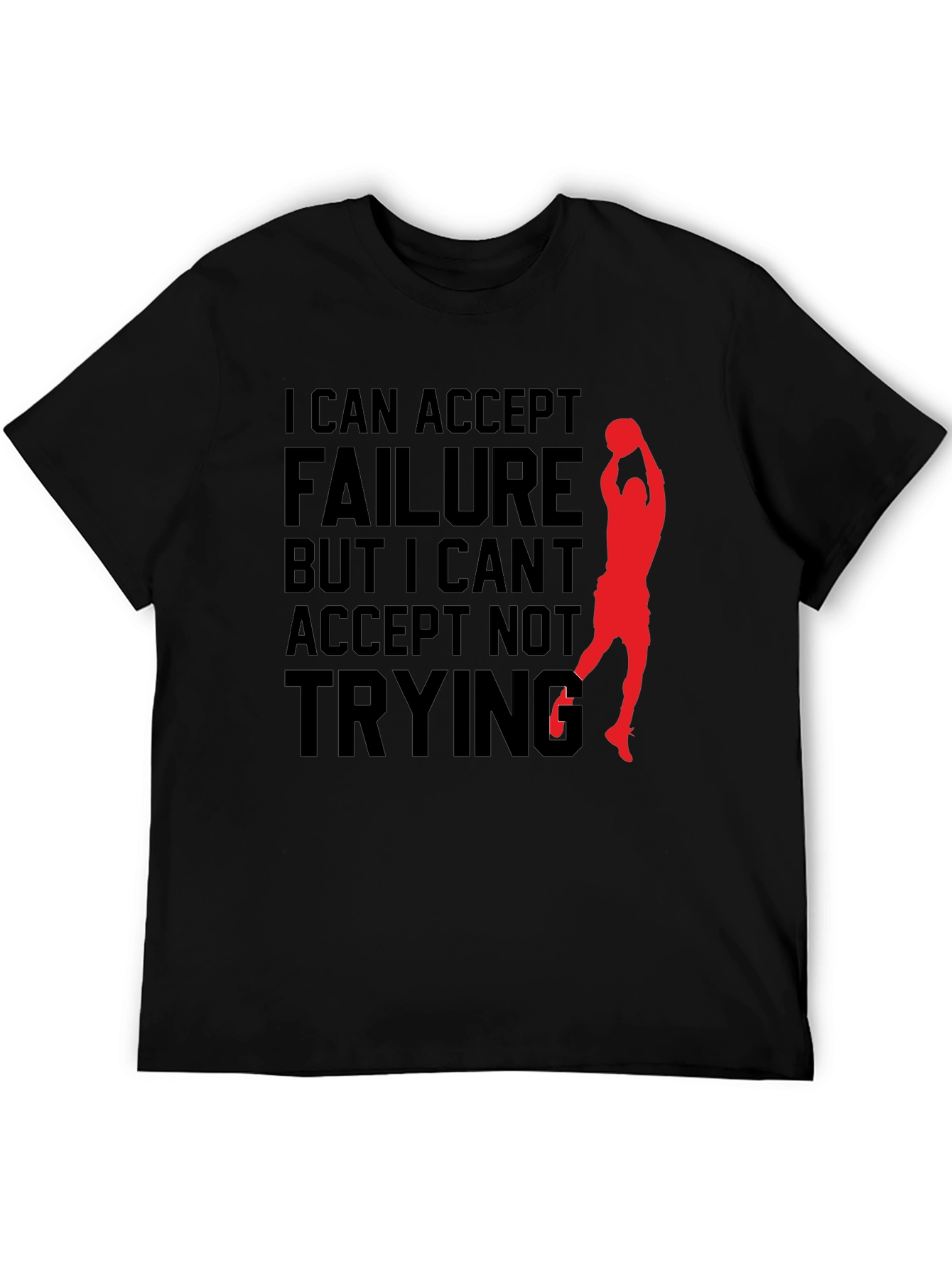 Motivational Basketball Graphic T-Shirt