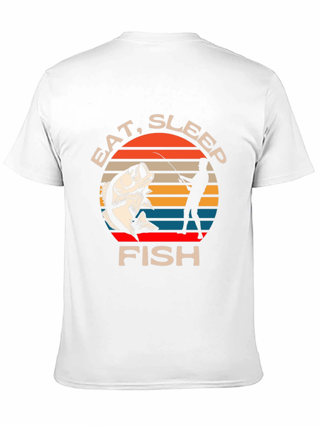 Eat Sleep Fish T-Shirt - Fishing Lover Tee