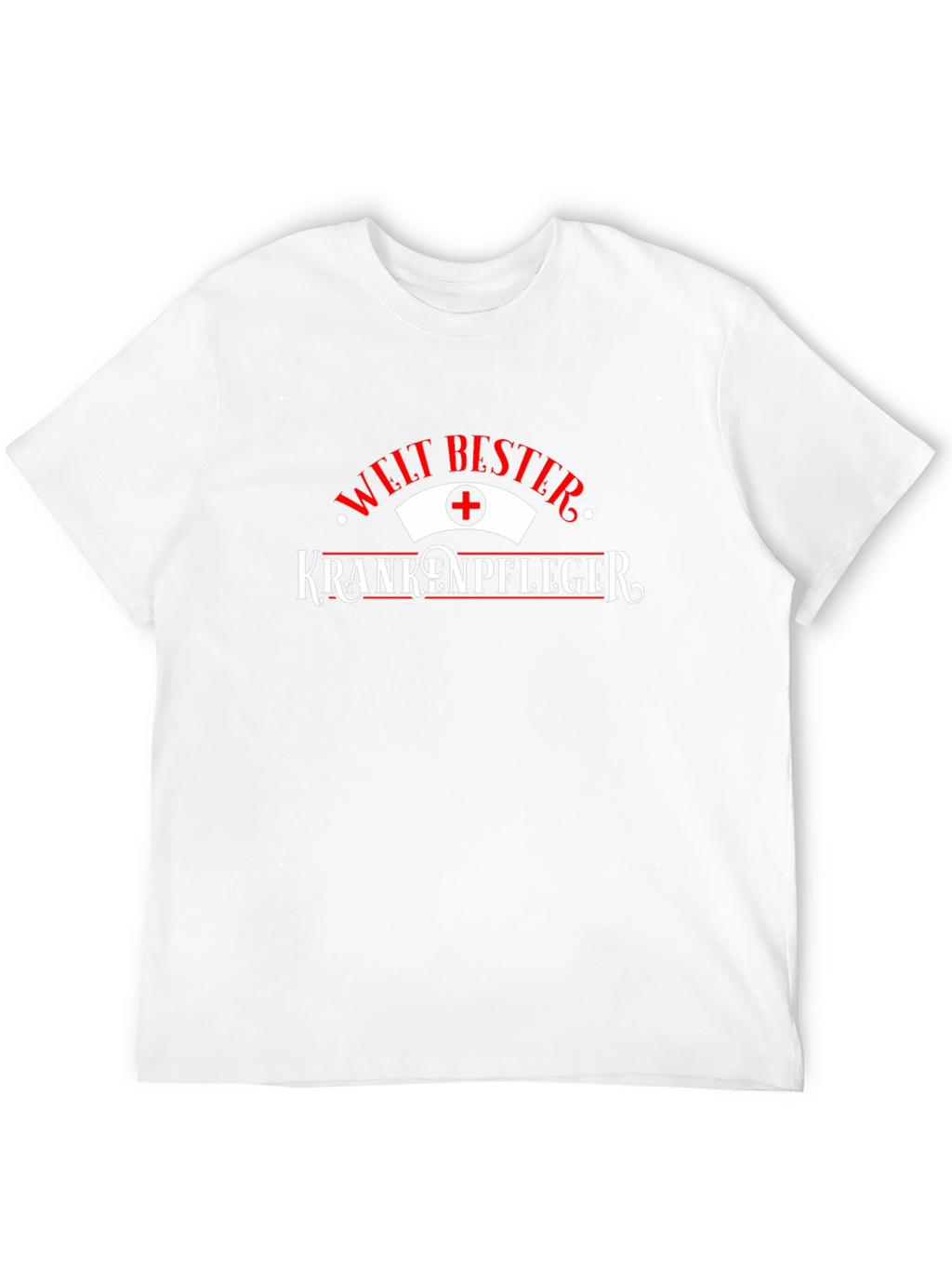 Welt Bester Krankenpfleger T-Shirt Nurse
