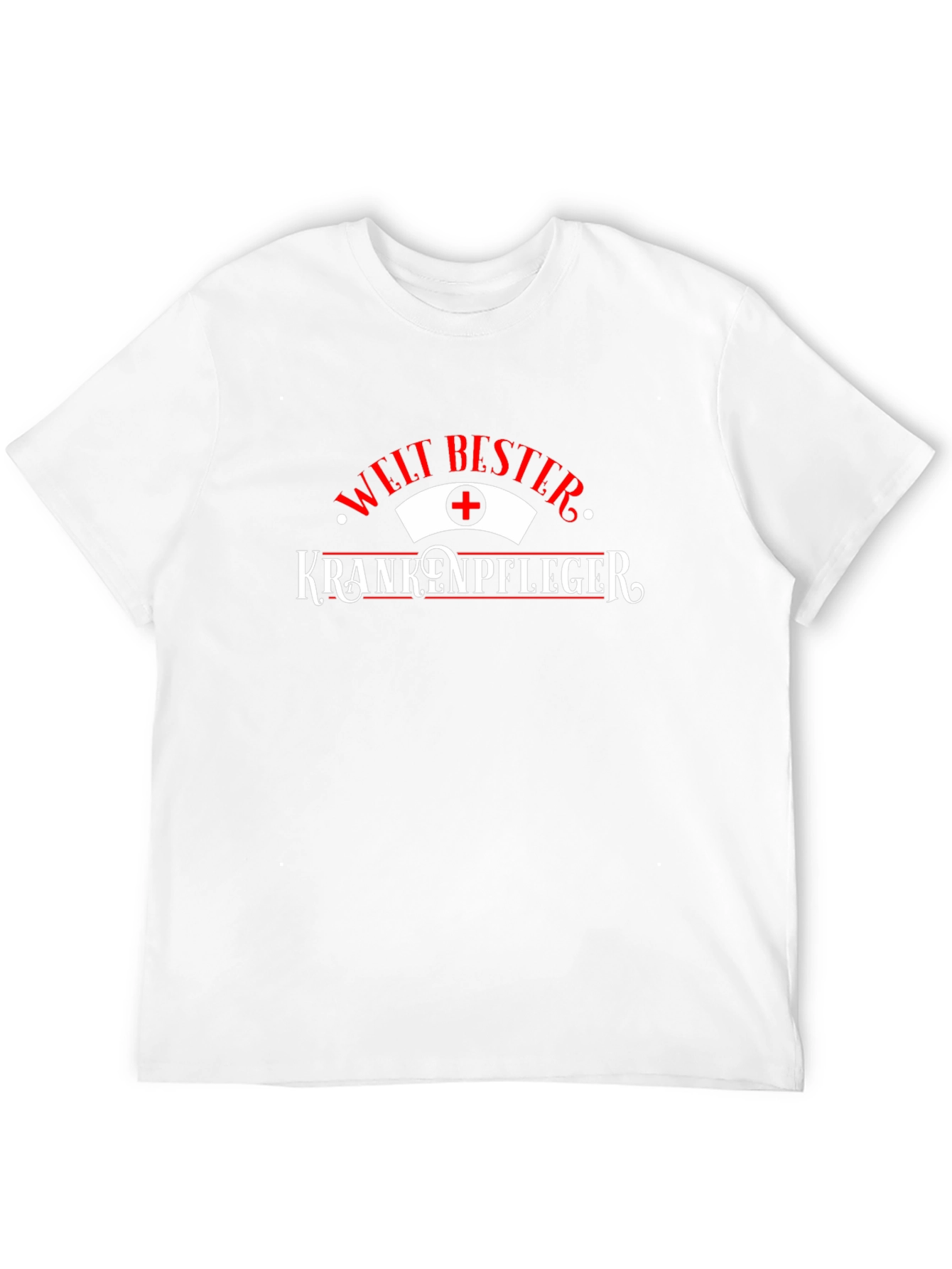 Welt Bester Krankenpfleger T-Shirt Nurse