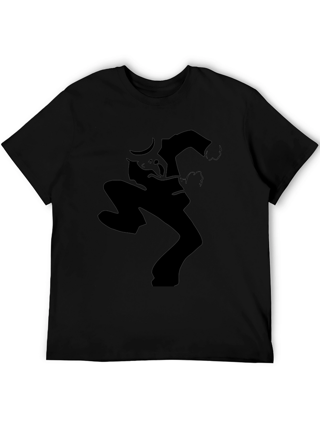 Ska Dancing Man Black Graphic Tee Shirt