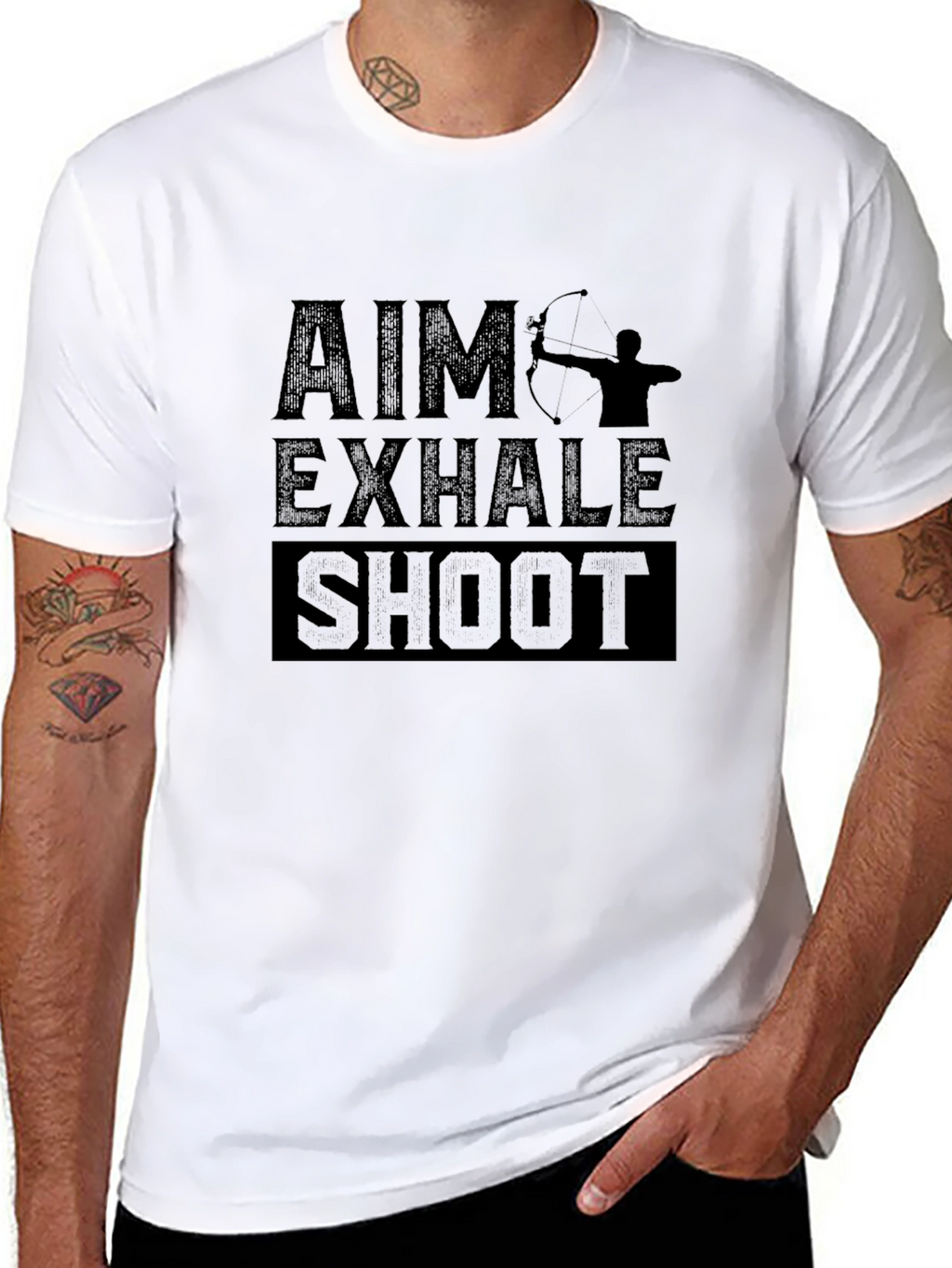 Aim Exhale Shoot T-Shirt