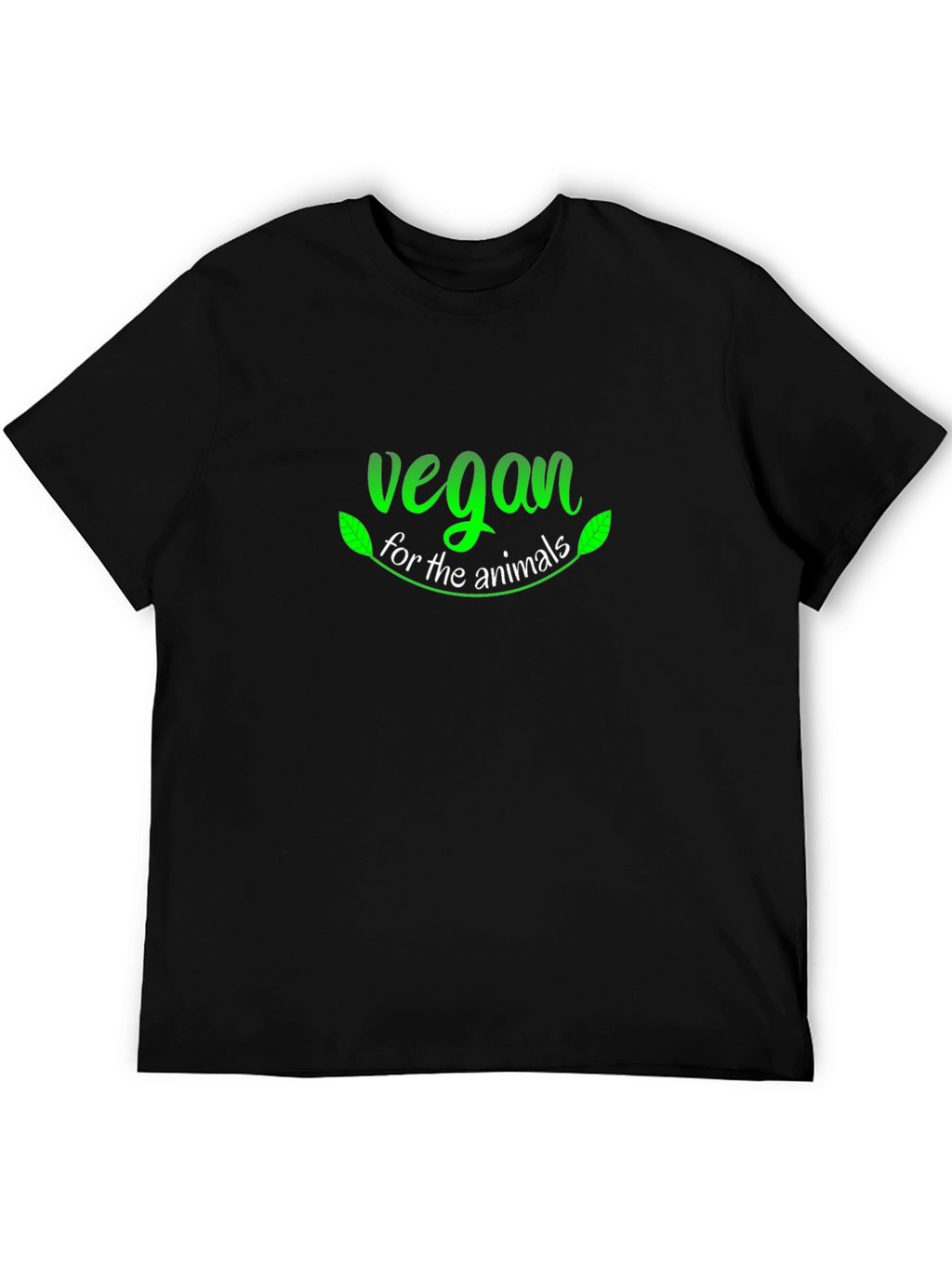 Vegan for the Animals T-Shirt - Black