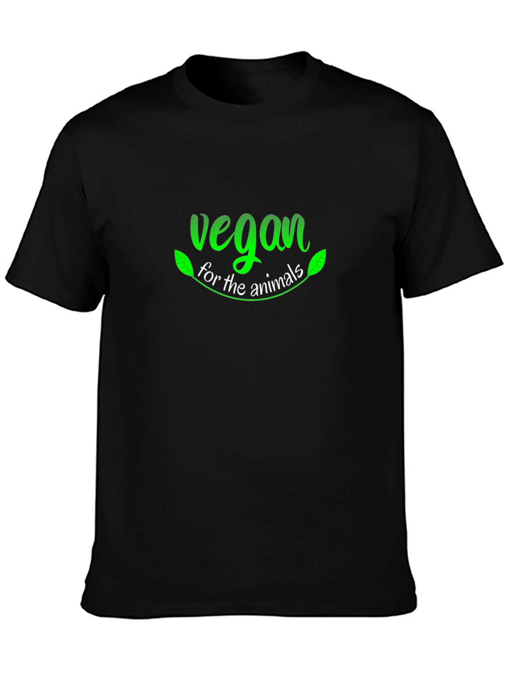 Vegan for the Animals T-Shirt - Black