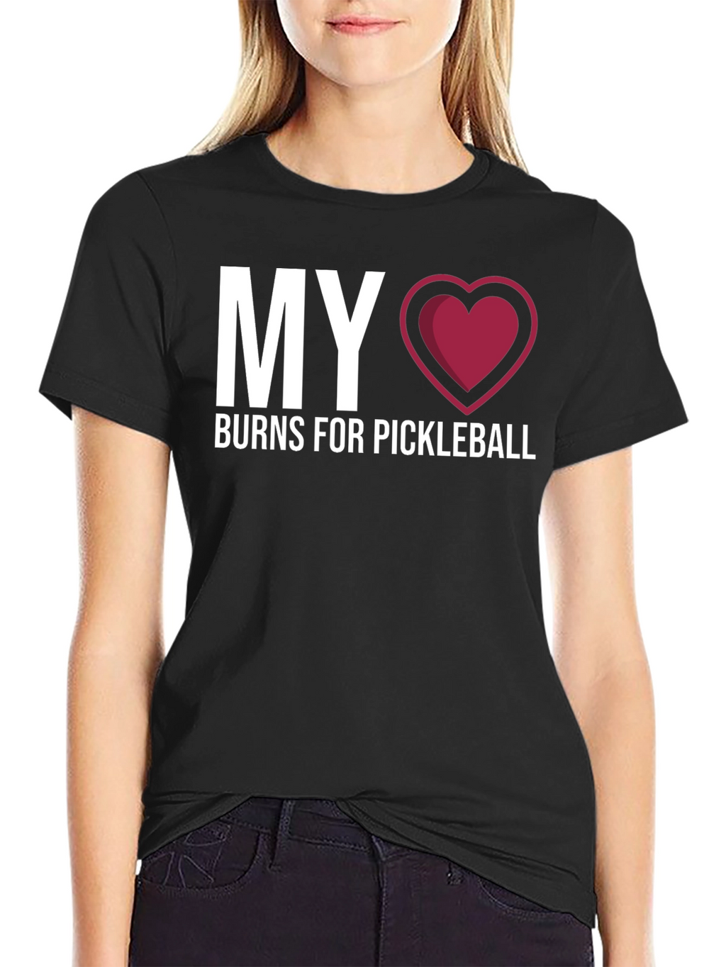 My Heart Burns for Pickleball T-Shirt