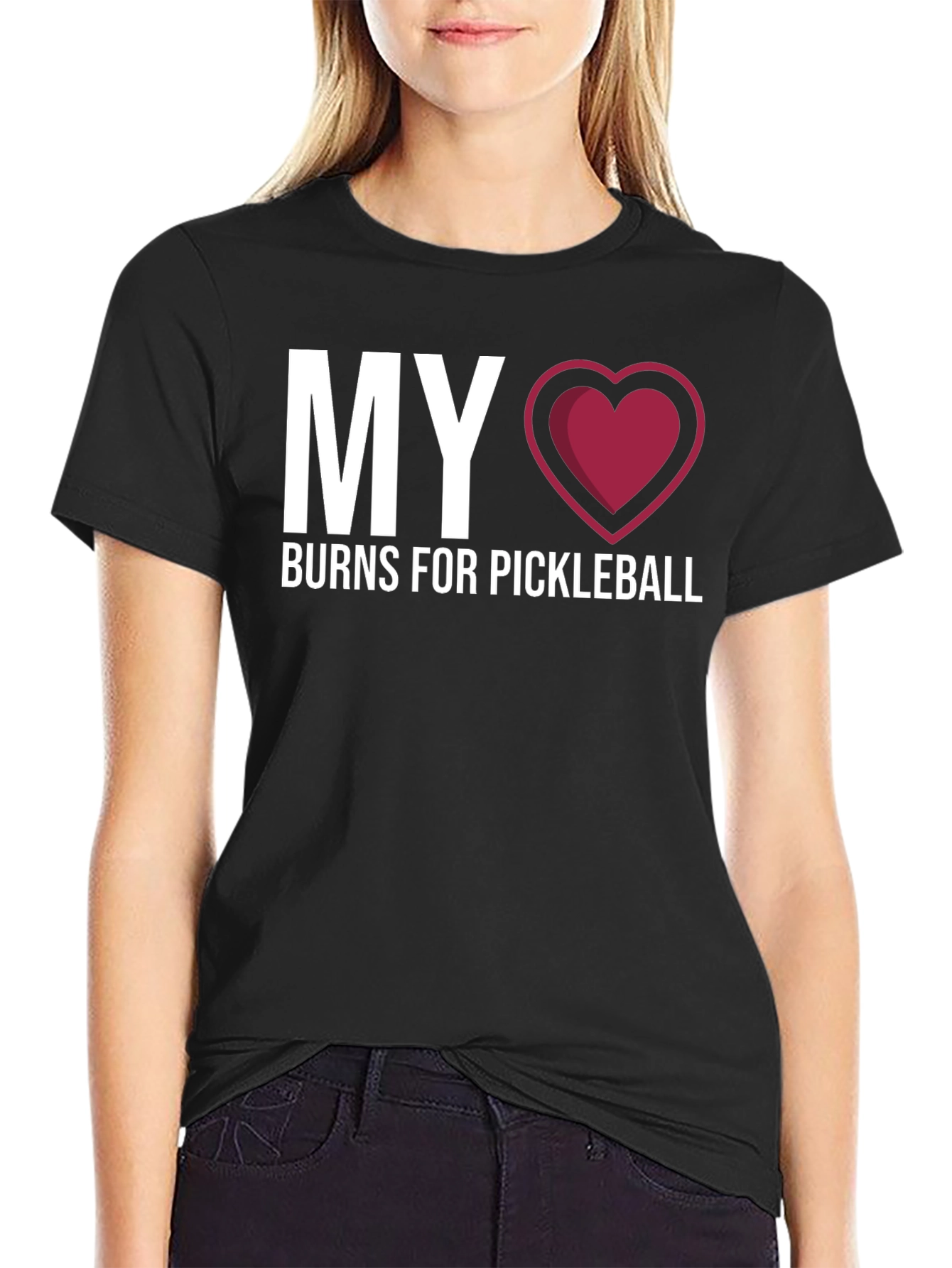 My Heart Burns for Pickleball T-Shirt