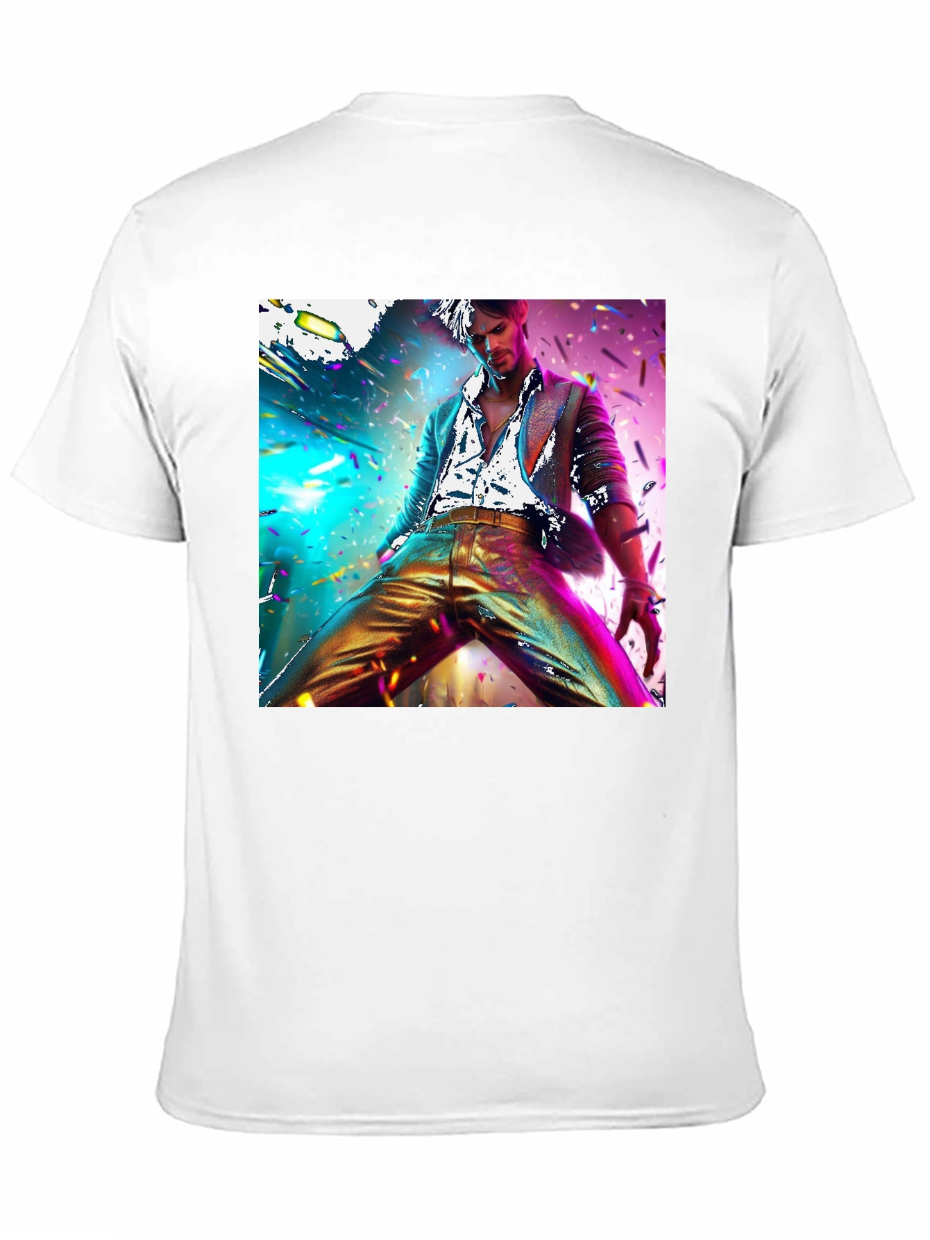 Disco Fever Graphic Tee - Mens Black T-Shirt