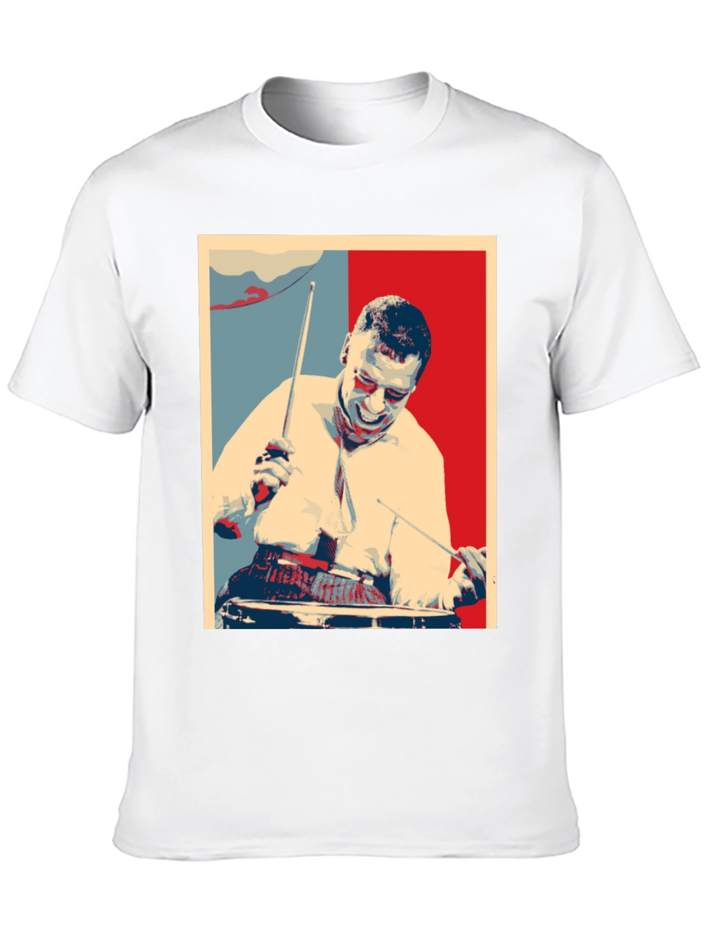 Drummer Graphic T-Shirt - Black