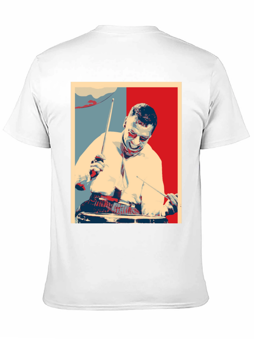 Drummer Graphic T-Shirt - Black