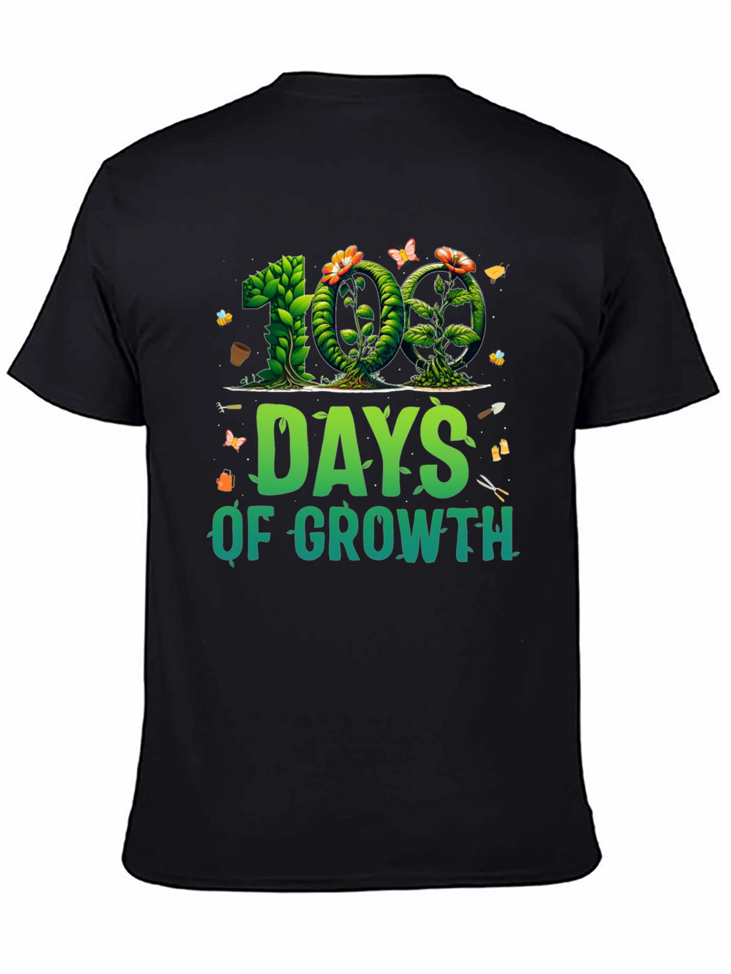 100 Days of Growth T-Shirt - Gardener Tee