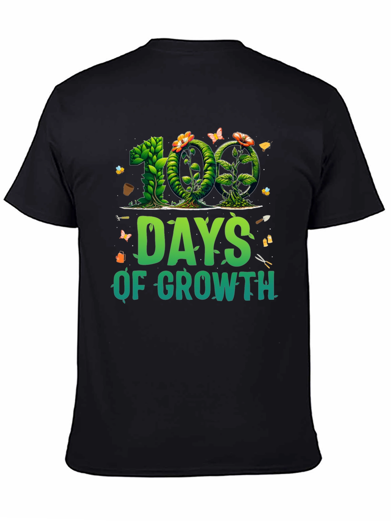100 Days of Growth T-Shirt - Gardener Tee