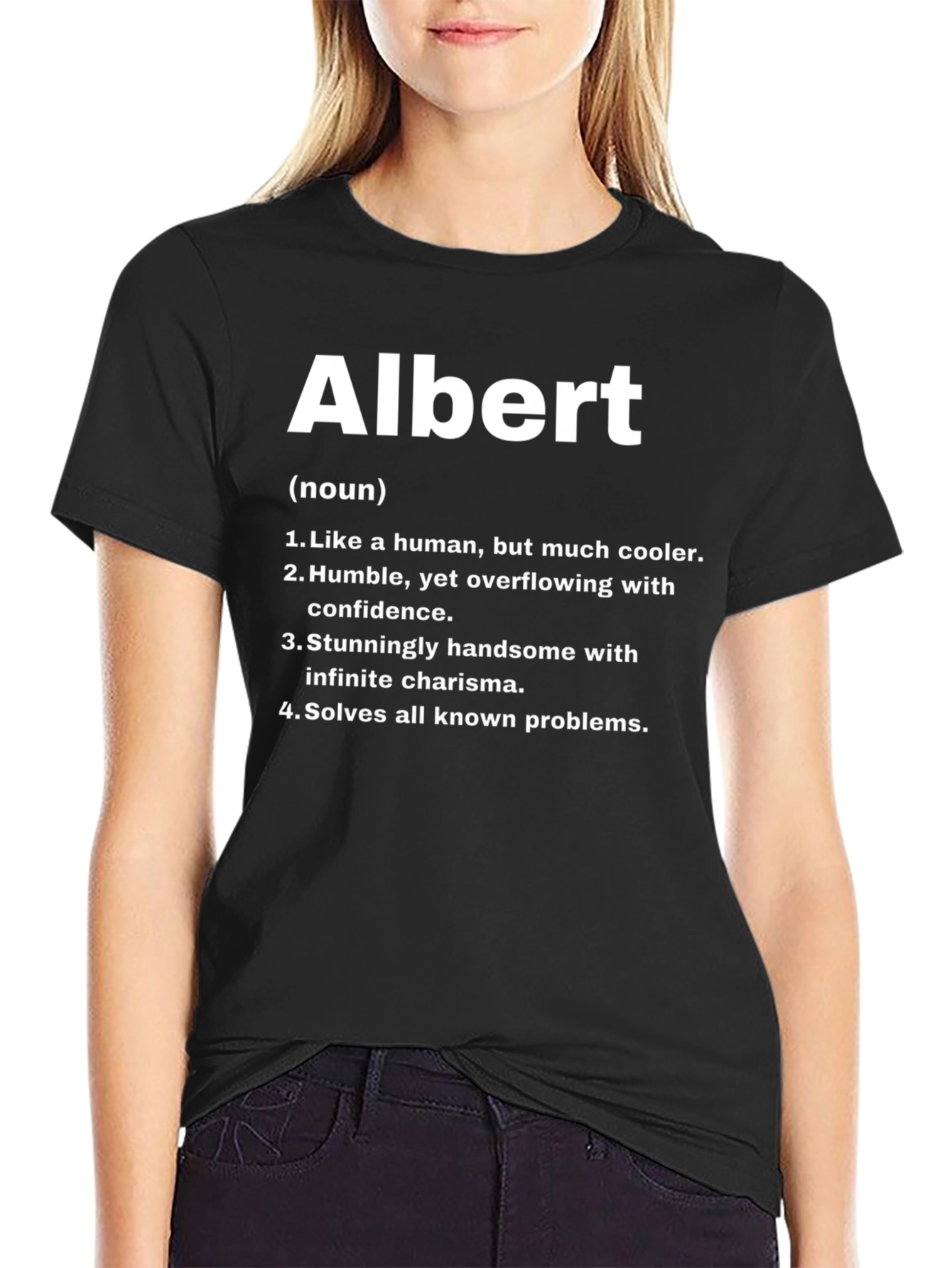 Albert Definition T-Shirt - Humorous Personalized Name Tee