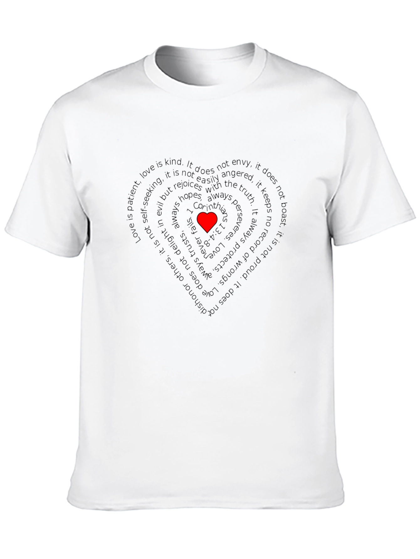 Love is Patient T-Shirt - Christian Apparel