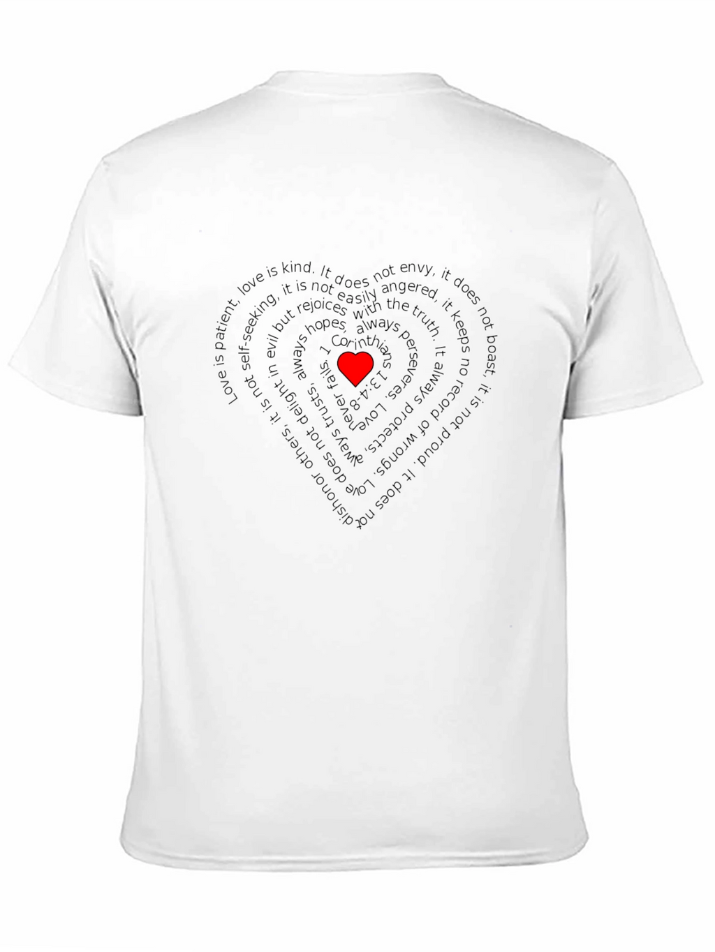 Love is Patient T-Shirt - Christian Apparel