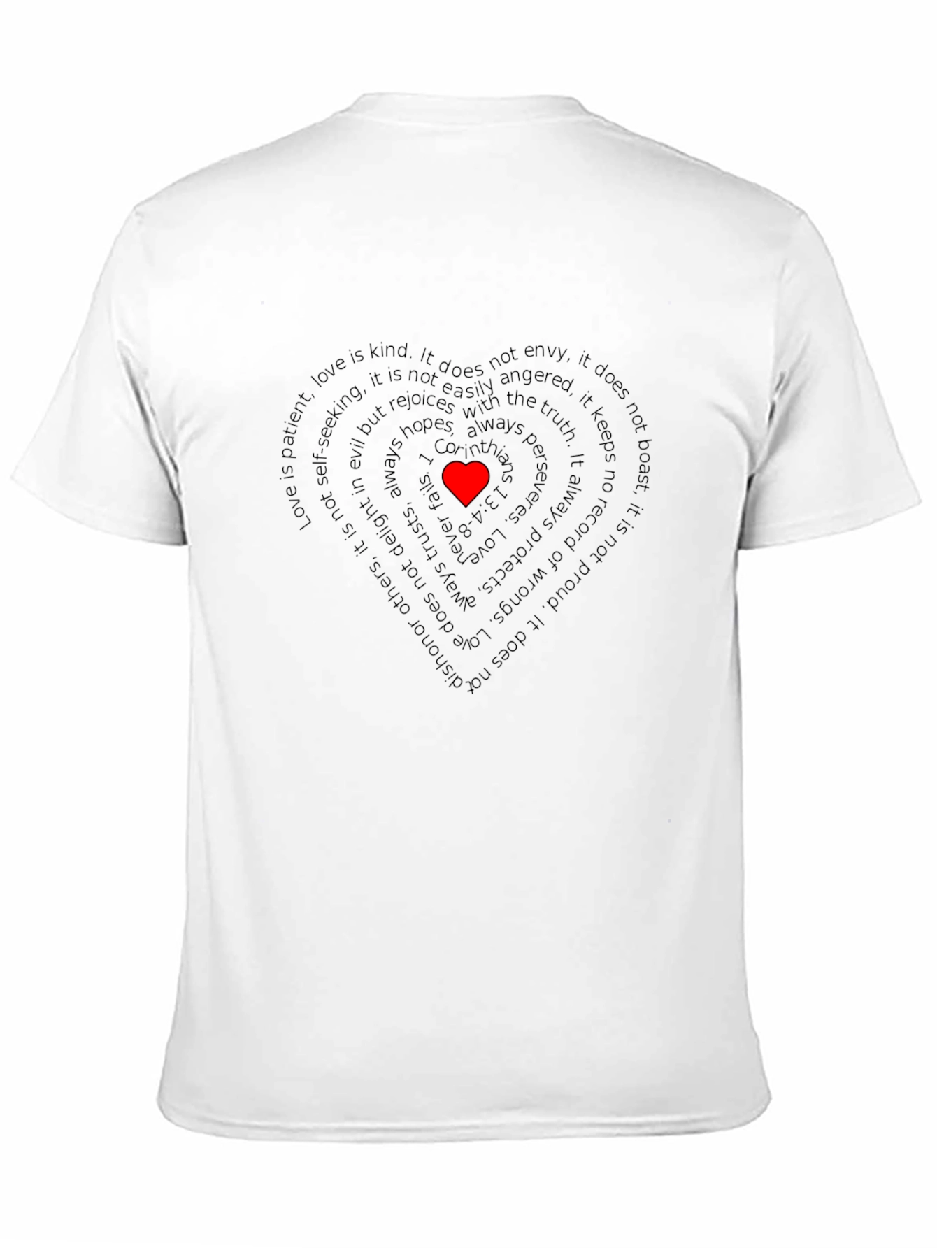 Love is Patient T-Shirt - Christian Apparel