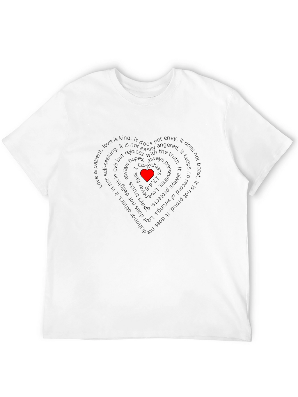 Love is Patient T-Shirt - Christian Apparel