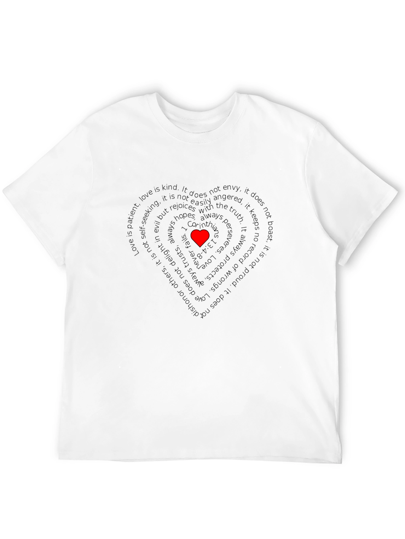 Love is Patient T-Shirt - Christian Apparel