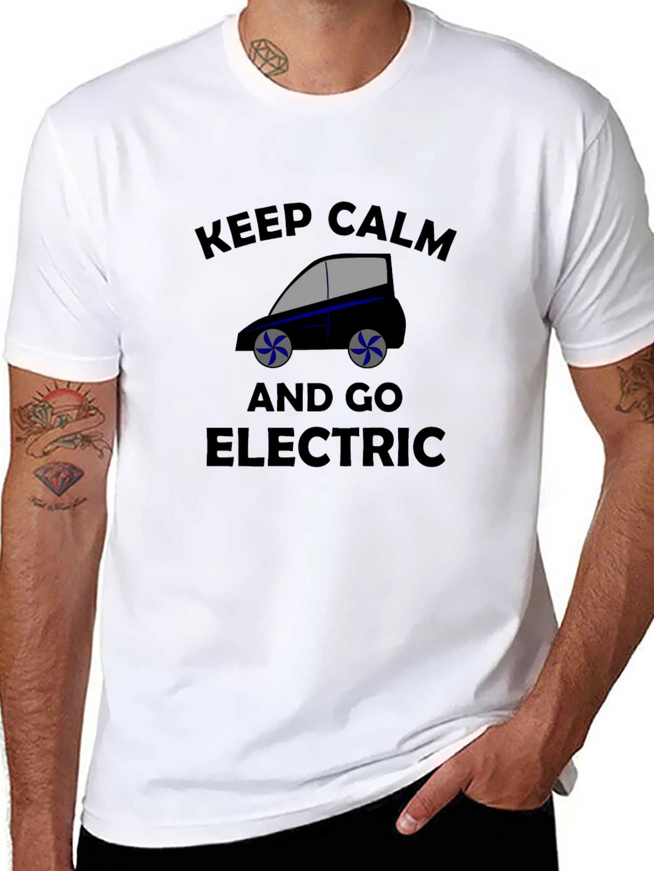 Keep Calm and Go Electric T-Shirt