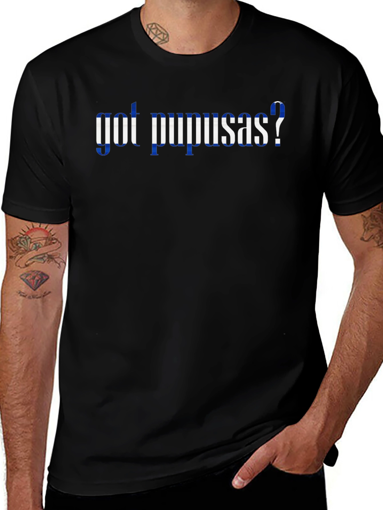 Got Pupusas? Graphic Tee - El Salvador Pride T-Shirt