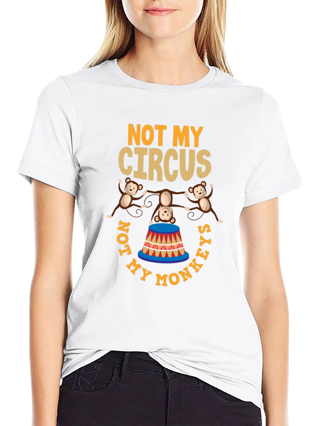 Not My Circus Not My Monkeys Graphic T-Shirt
